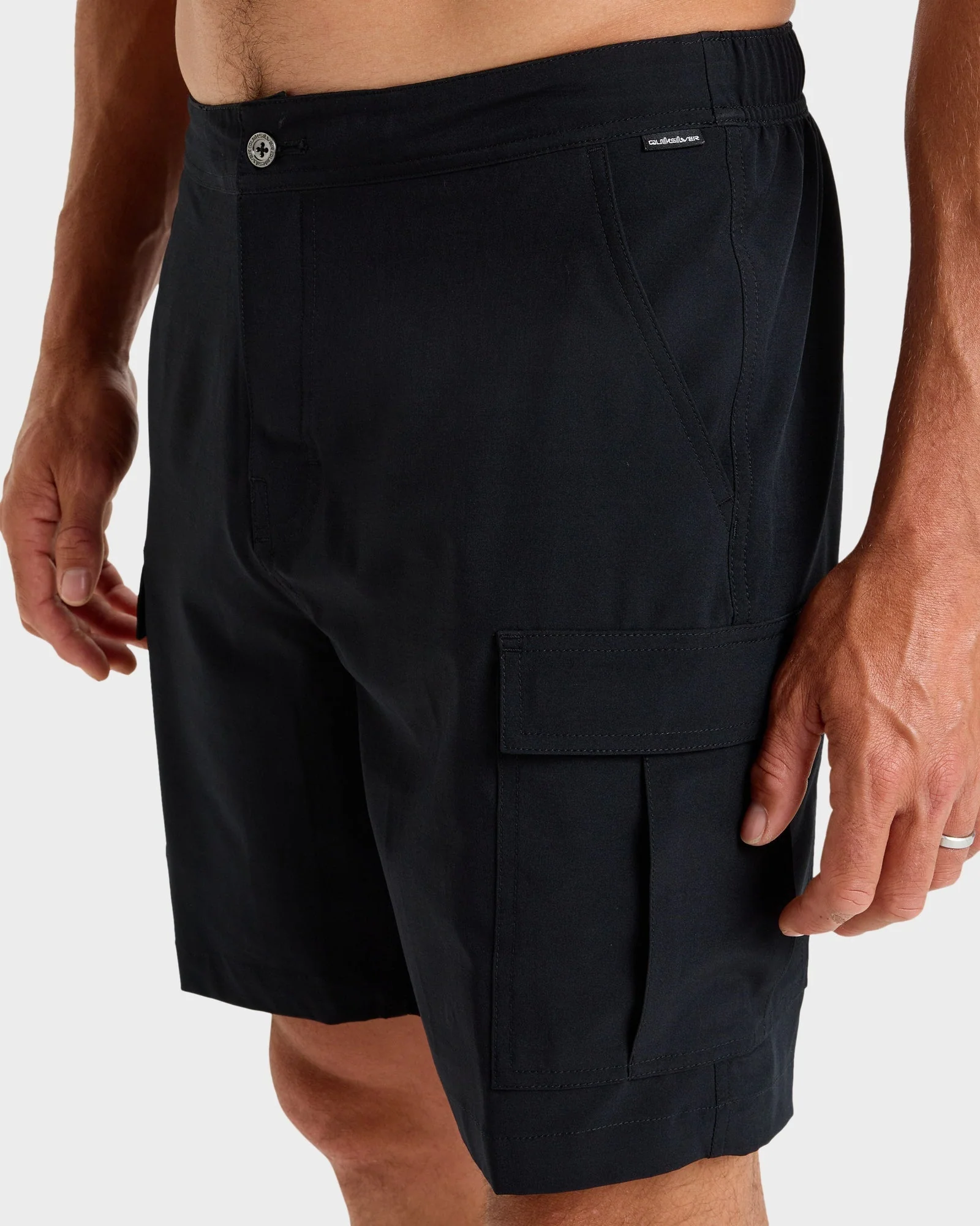 Mens Half Jam Cargo Hybrid Shorts - Image 5