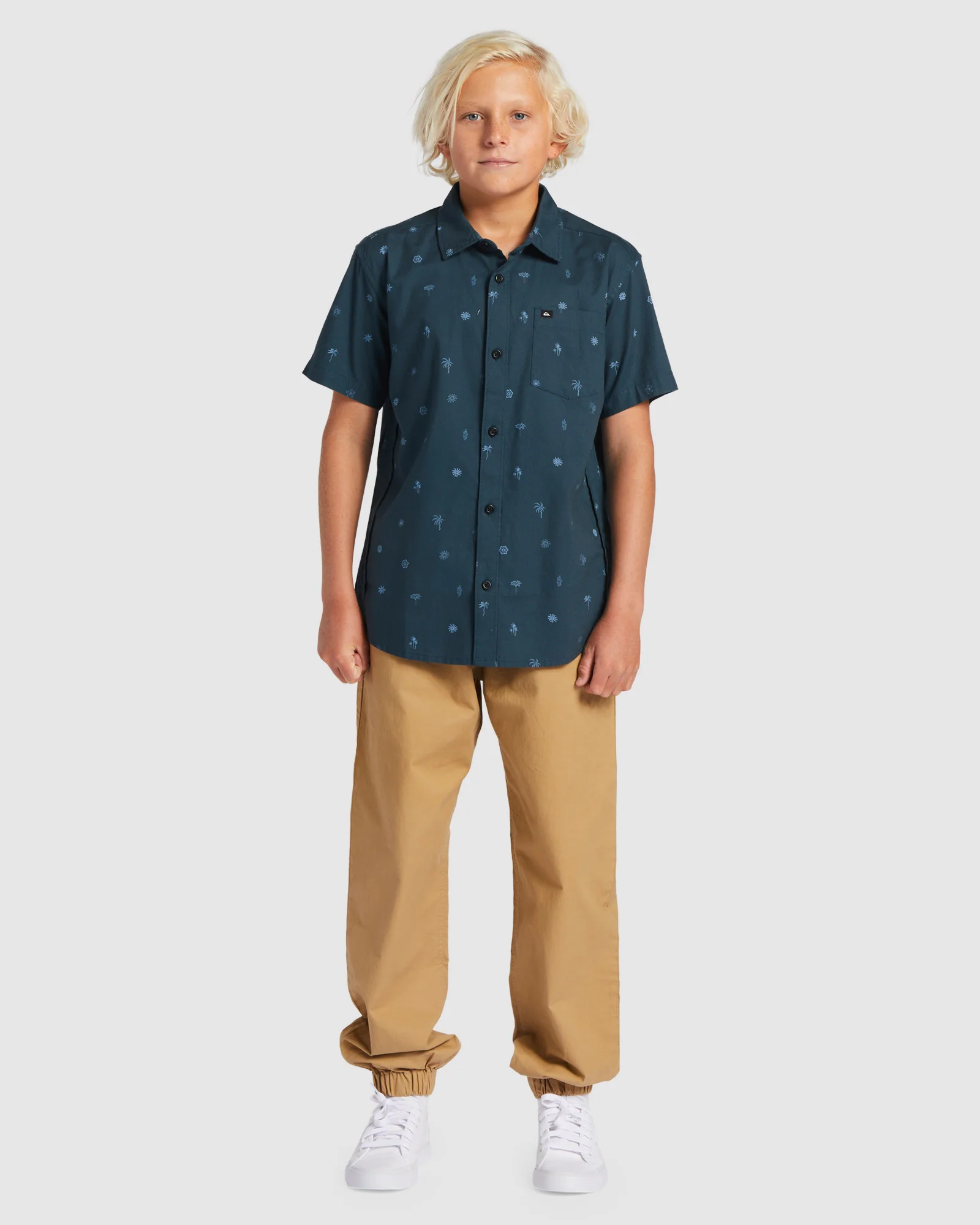 Boys 8-16 Heat Wave Short Sleeve Shirt - Image 5