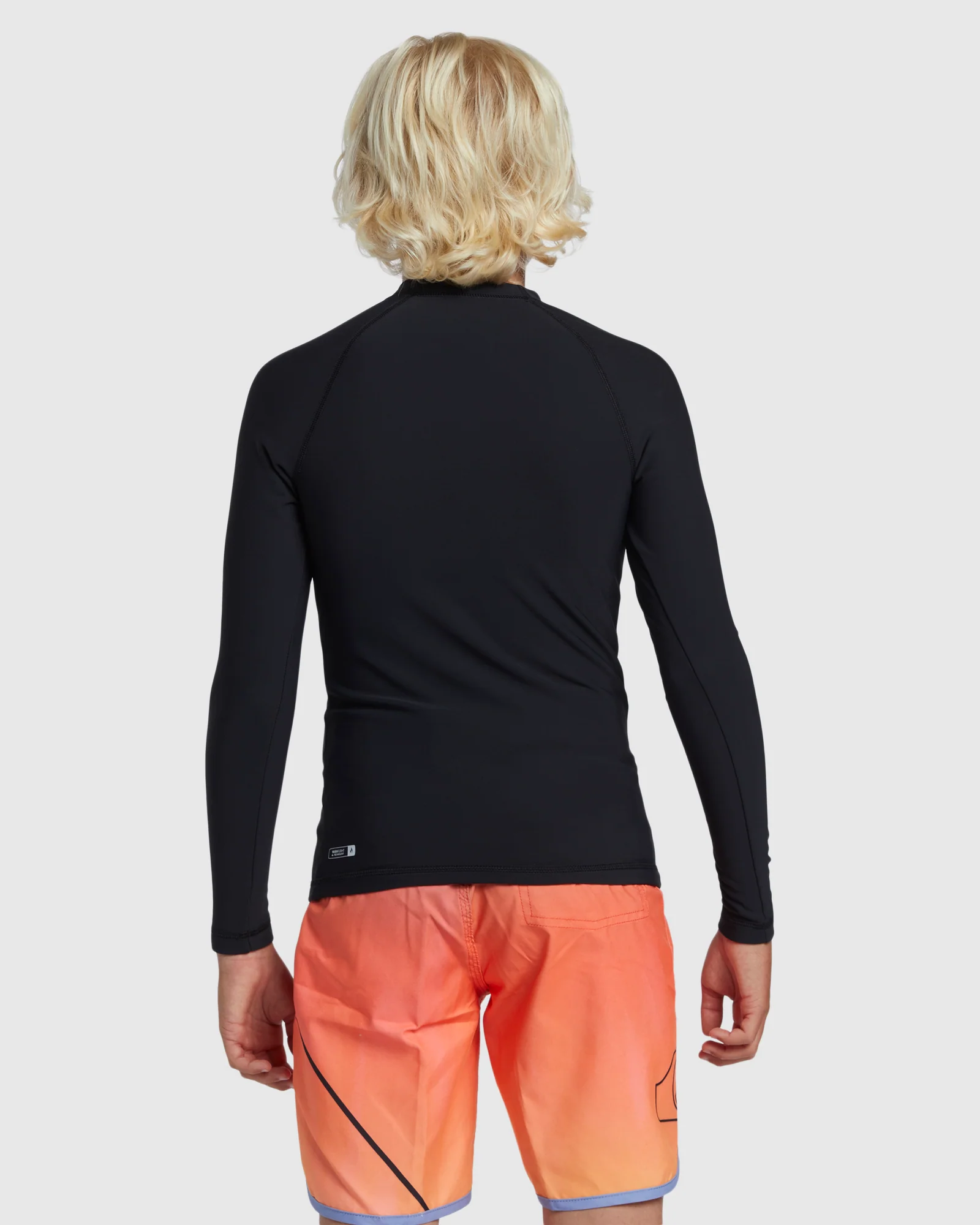 Boys 8-16 Heater Long Sleeve UPF 50 Rash Vest - Image 3