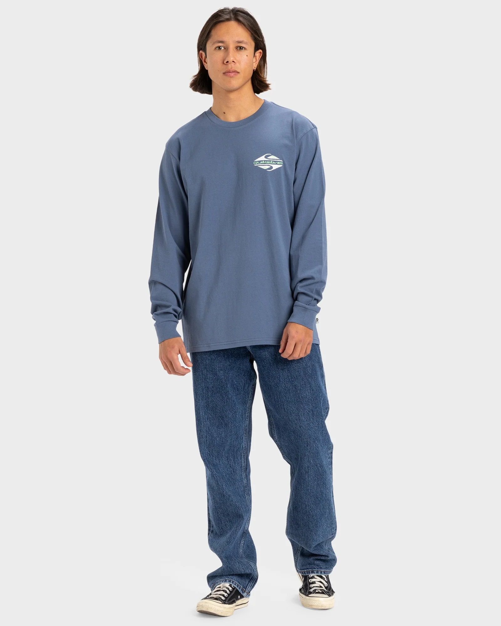 Mens Heritage Sun Long Sleeve T-Shirt - Image 5