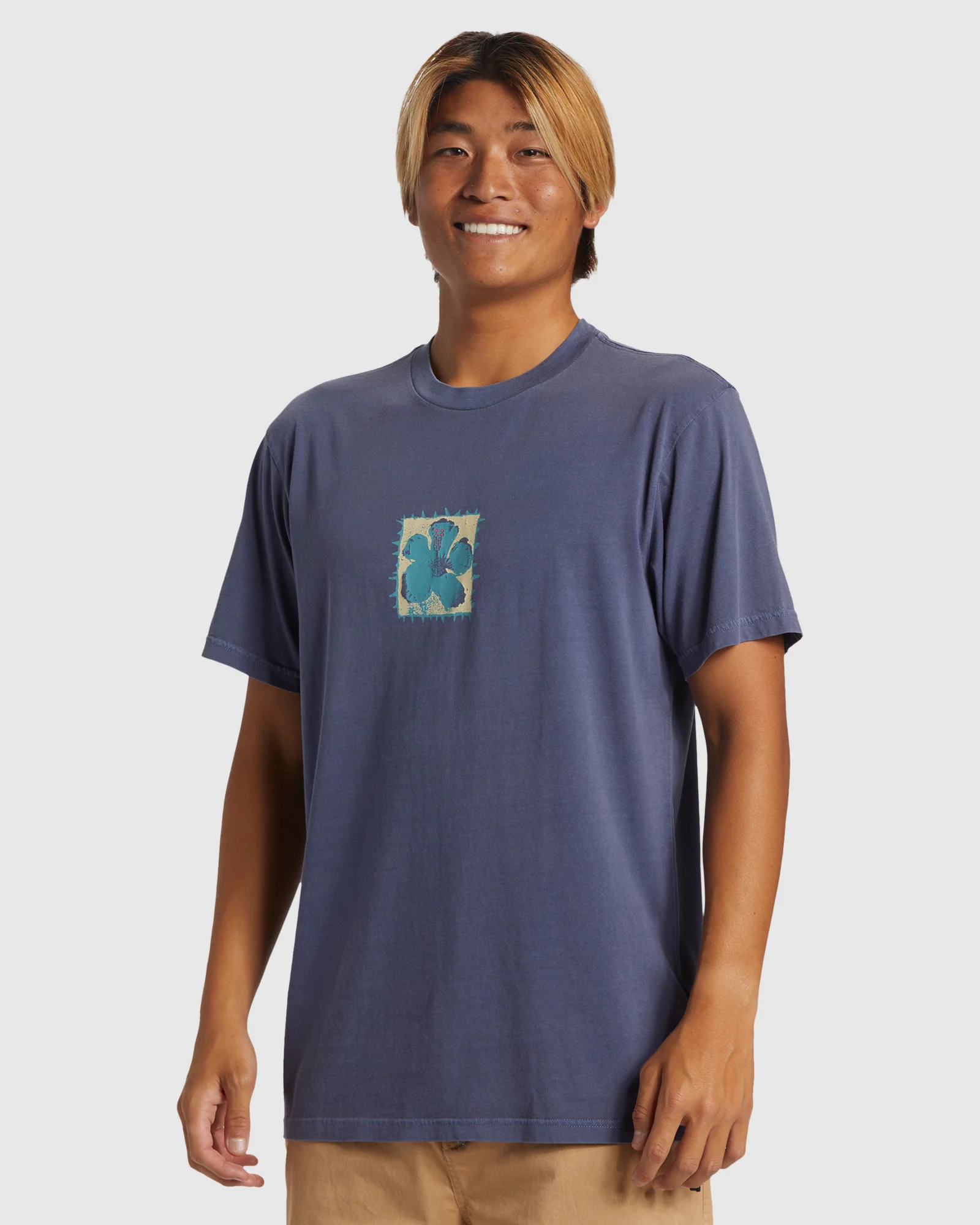Mens Hibiscus T-Shirt - Image 2
