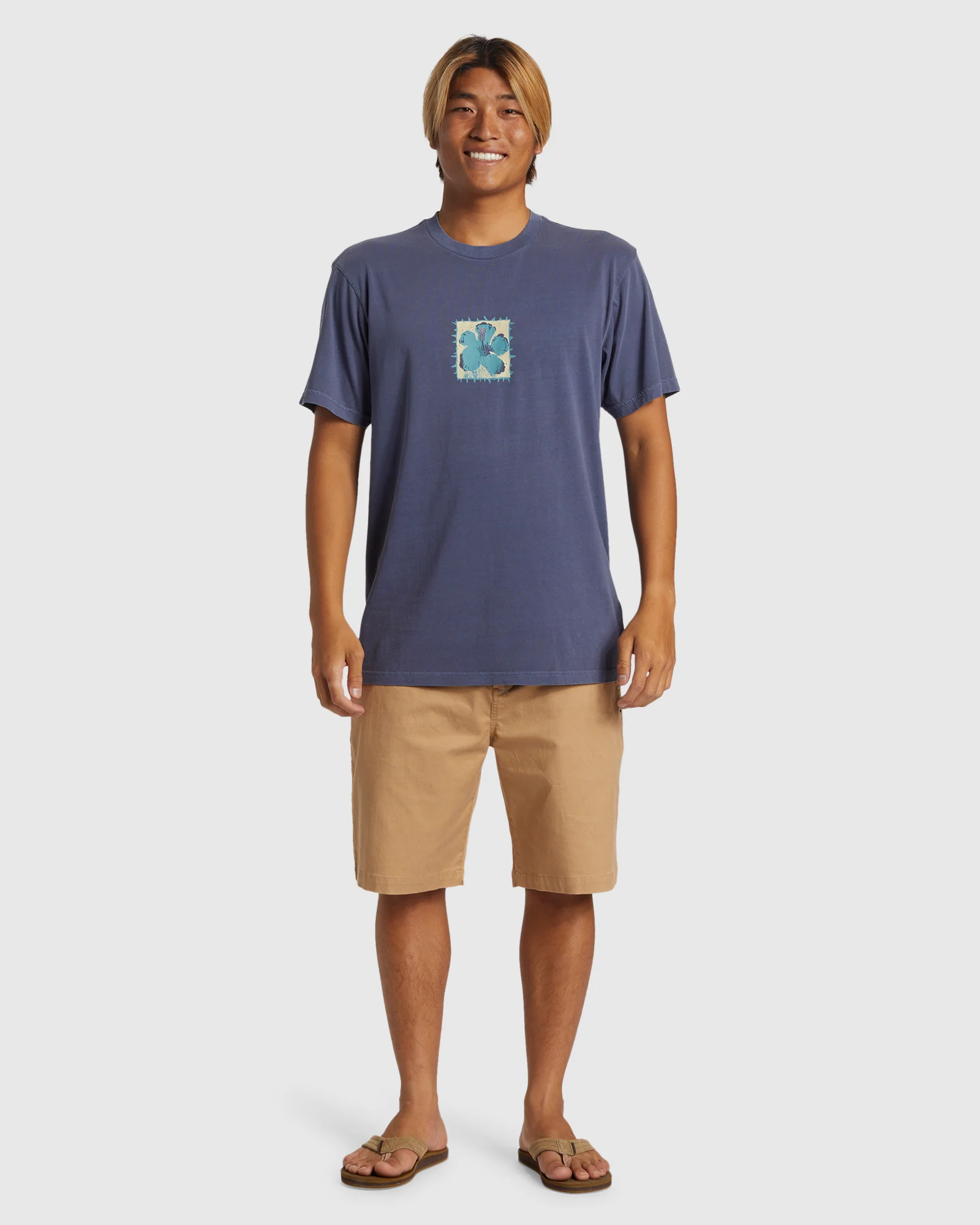 Mens Hibiscus T-Shirt - Image 5