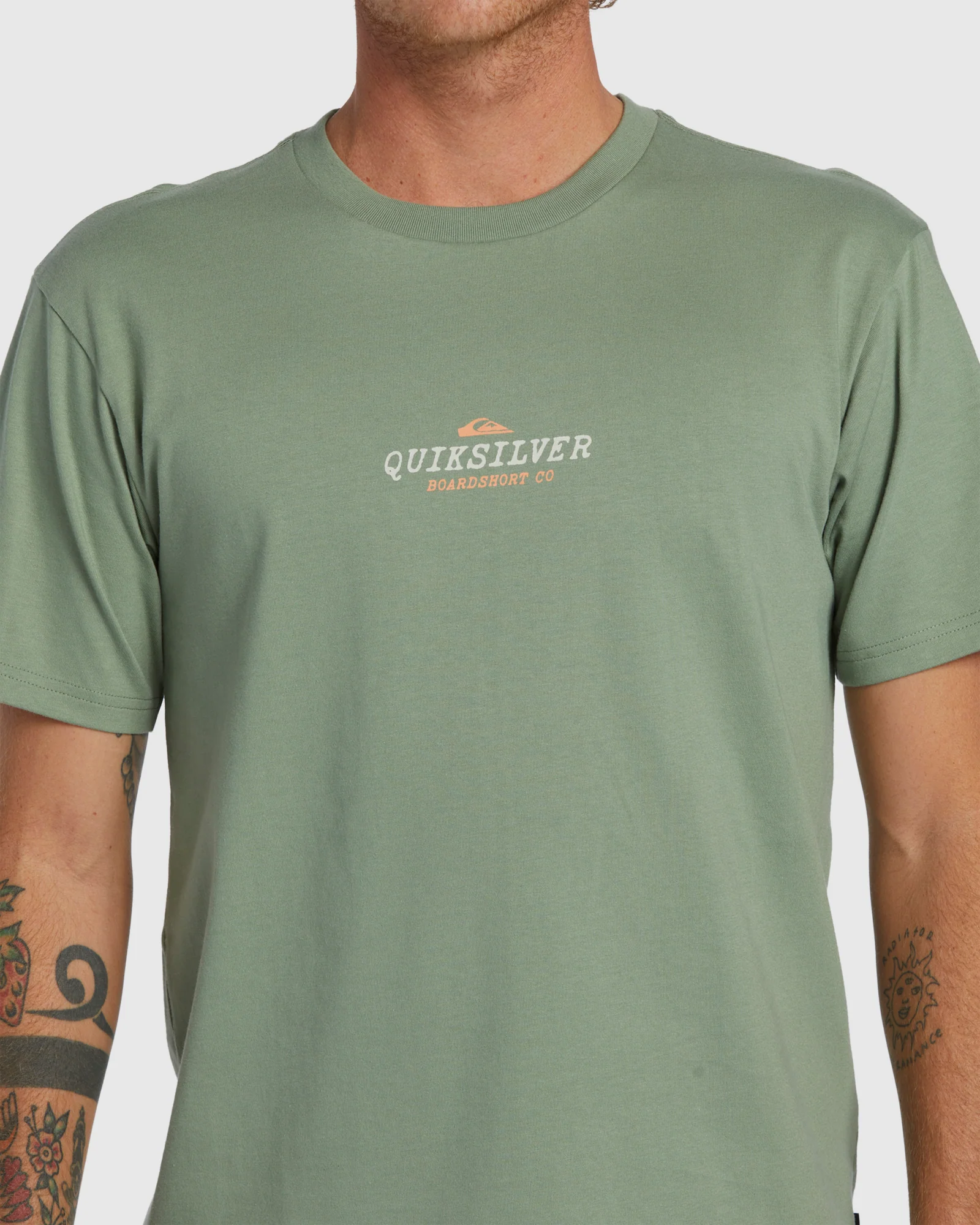 Mens Hibiscus Short Sleeve T-Shirt - Image 4