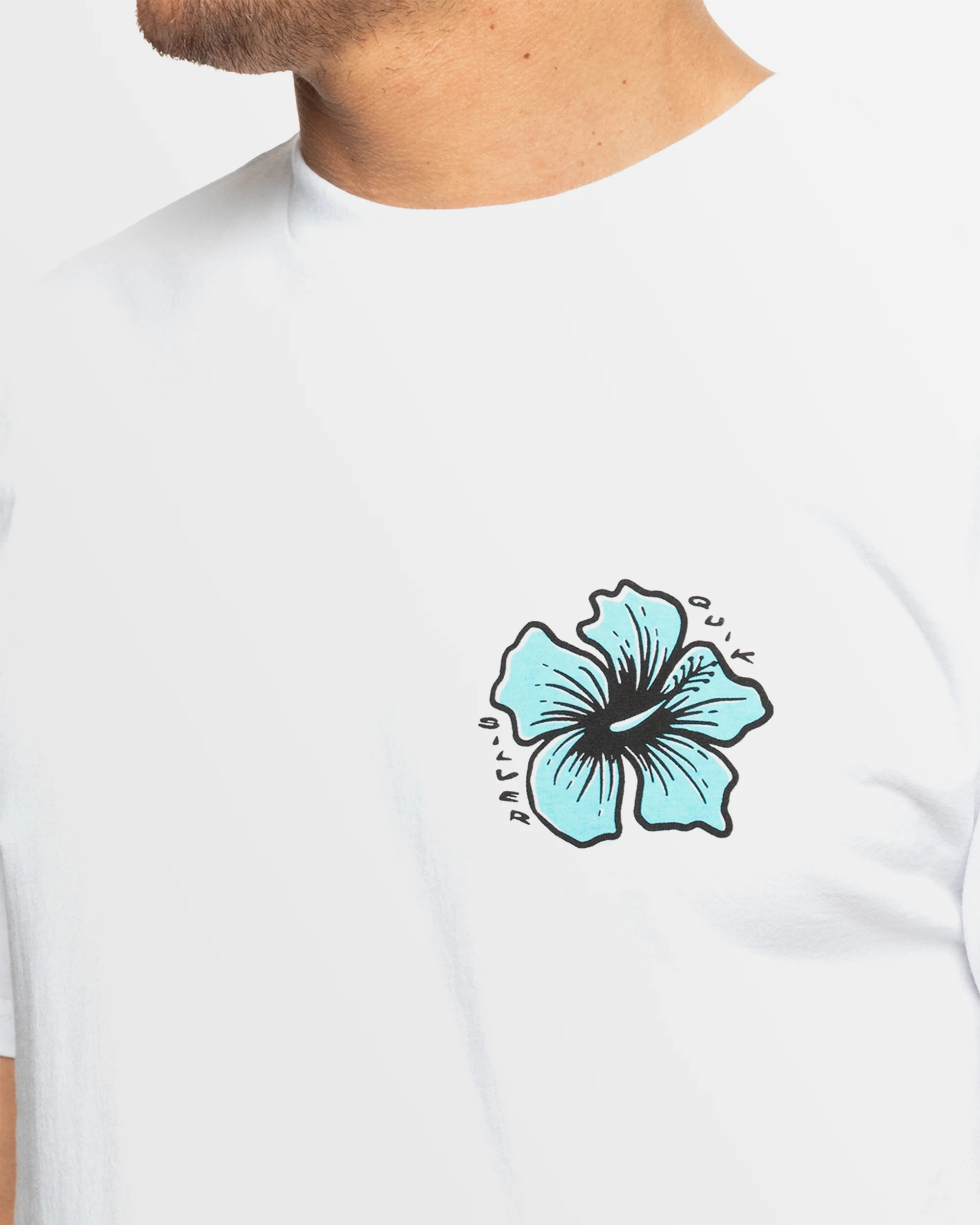 Mens Hibiscus T-Shirt - Image 3