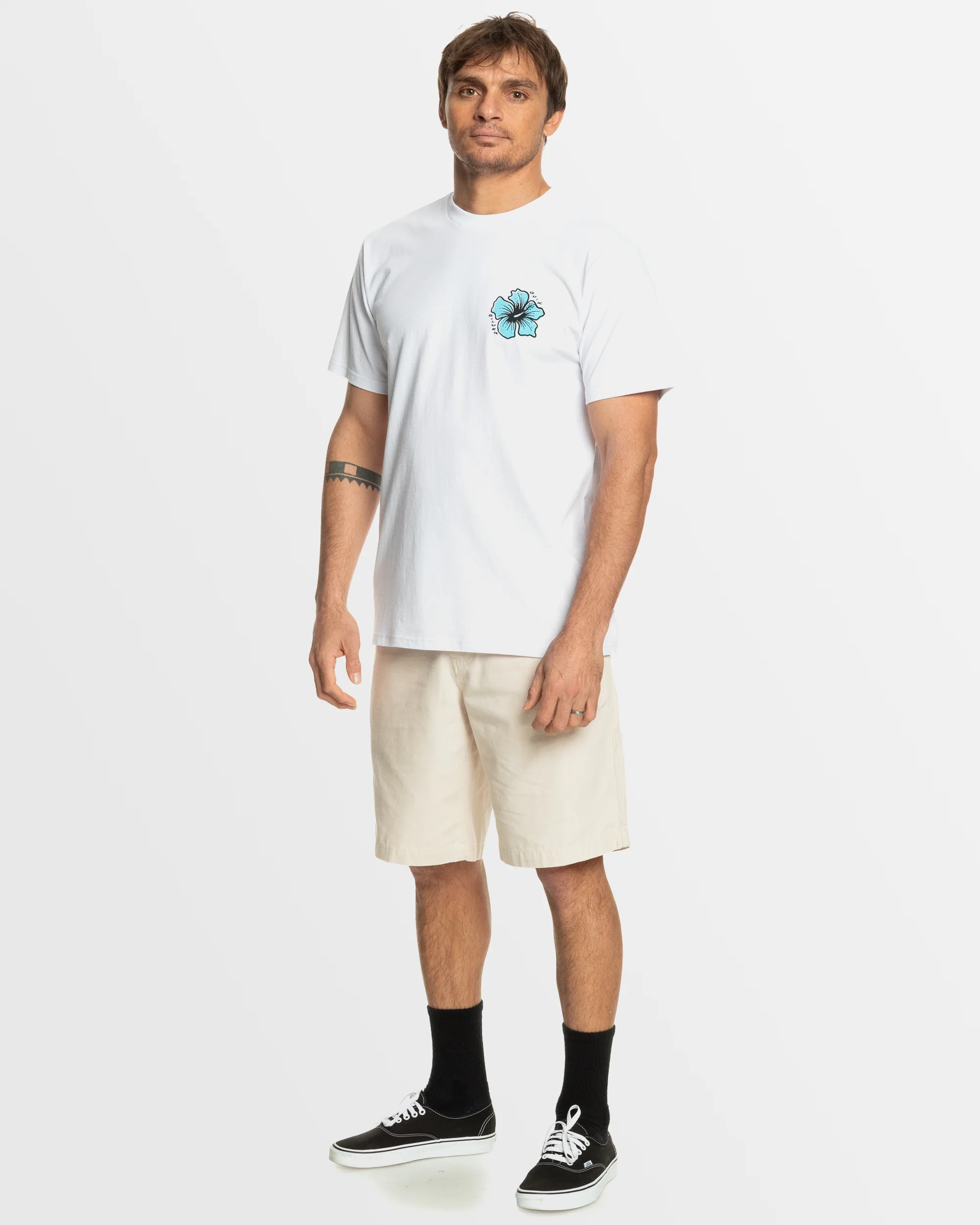 Mens Hibiscus T-Shirt - Image 4