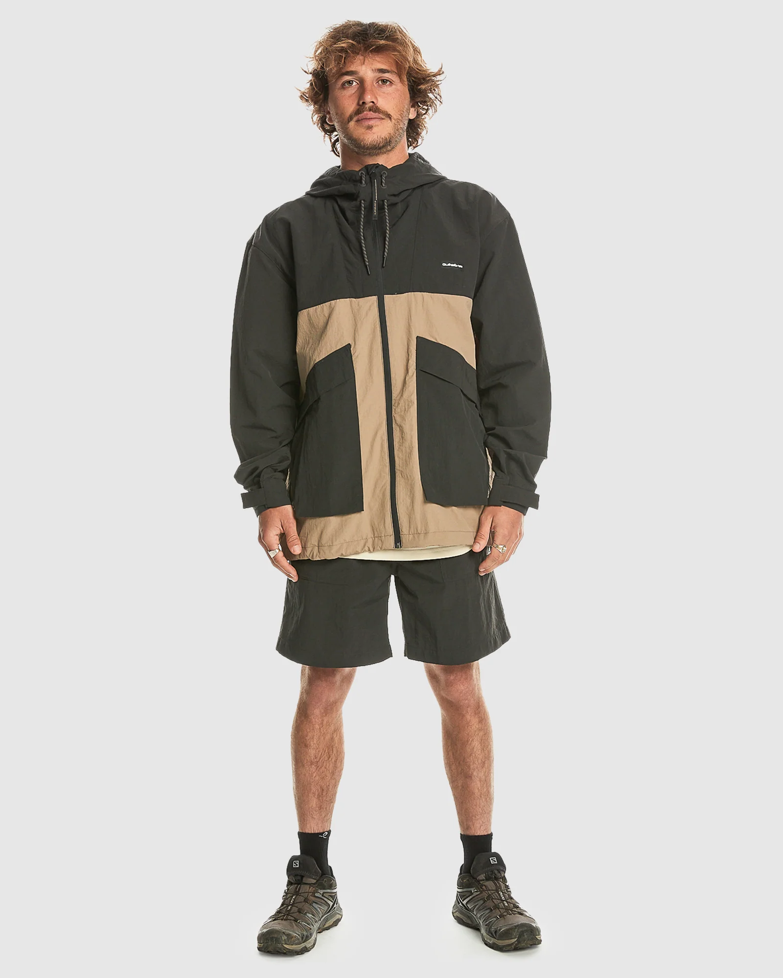 Mens High Horizon Hooded Windbreaker Jacket - Image 5