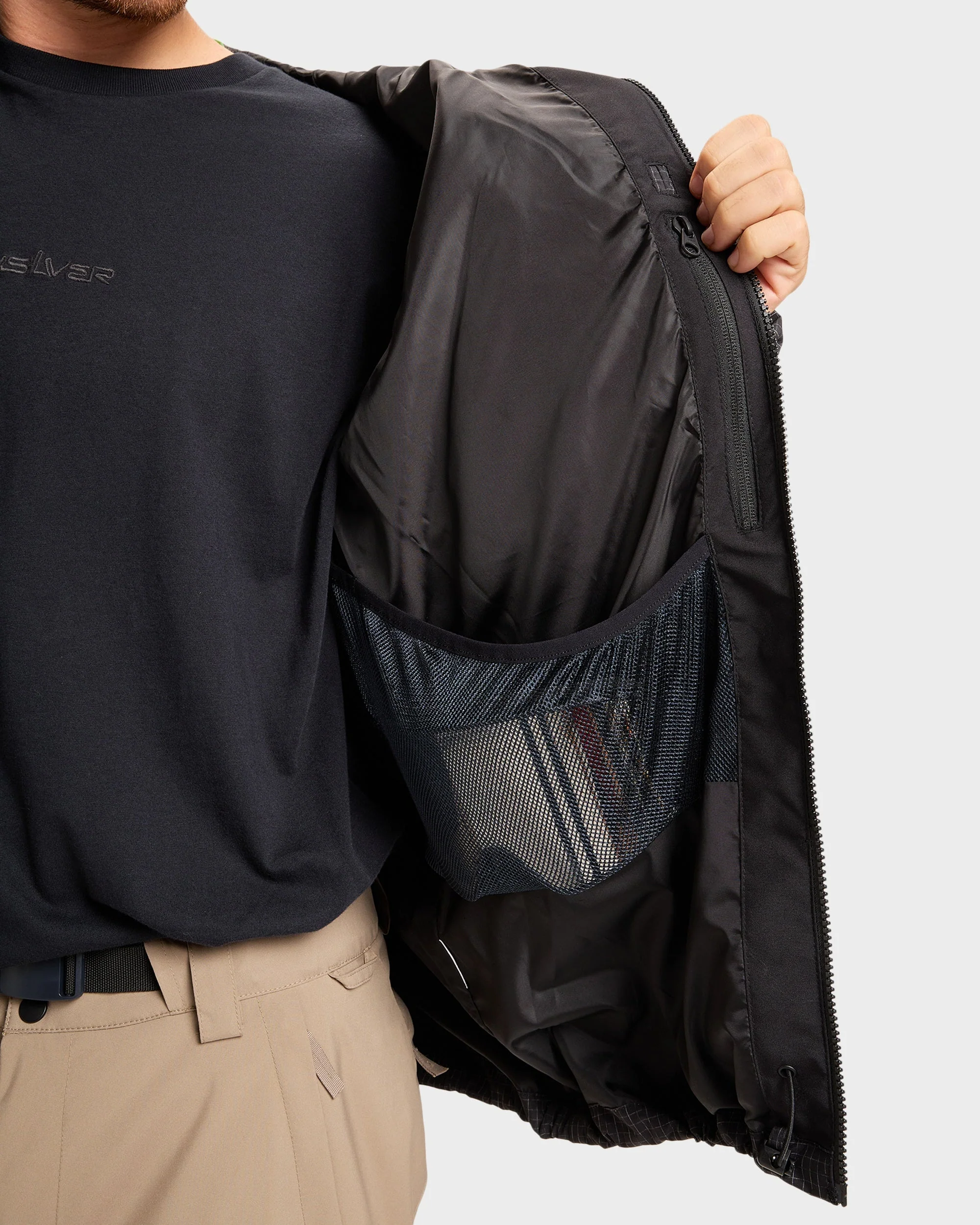 Mens High In The Hood Snow Jacket - Image 11