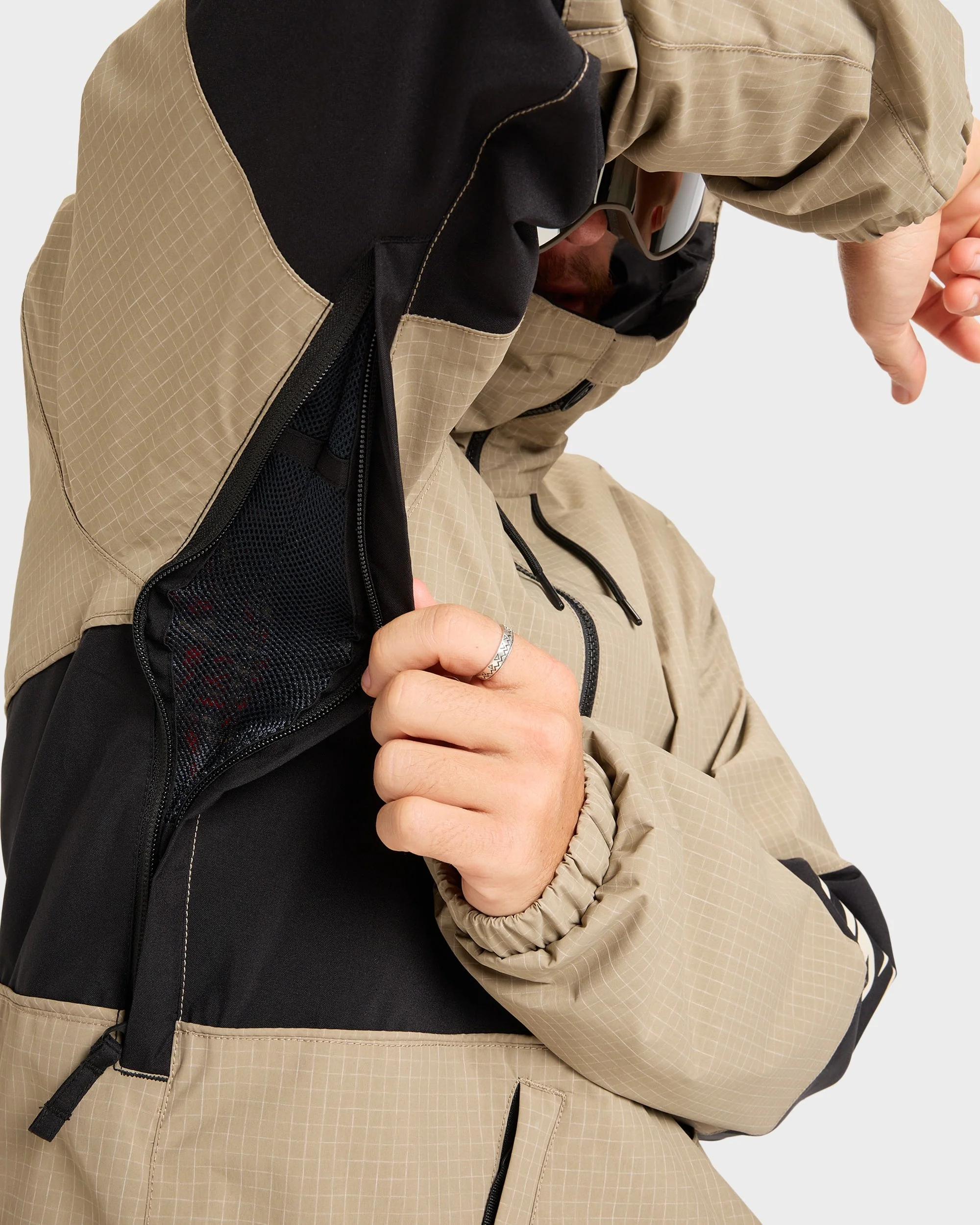 Mens High In The Hood Snow Jacket - Image 9