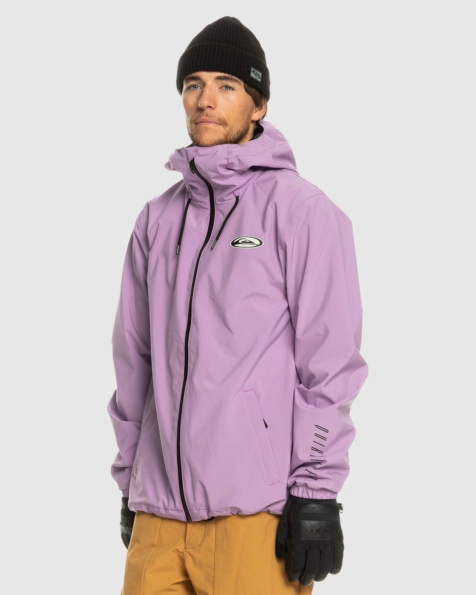 Mens High In The Hood Technical Snow Jacket - Image 2
