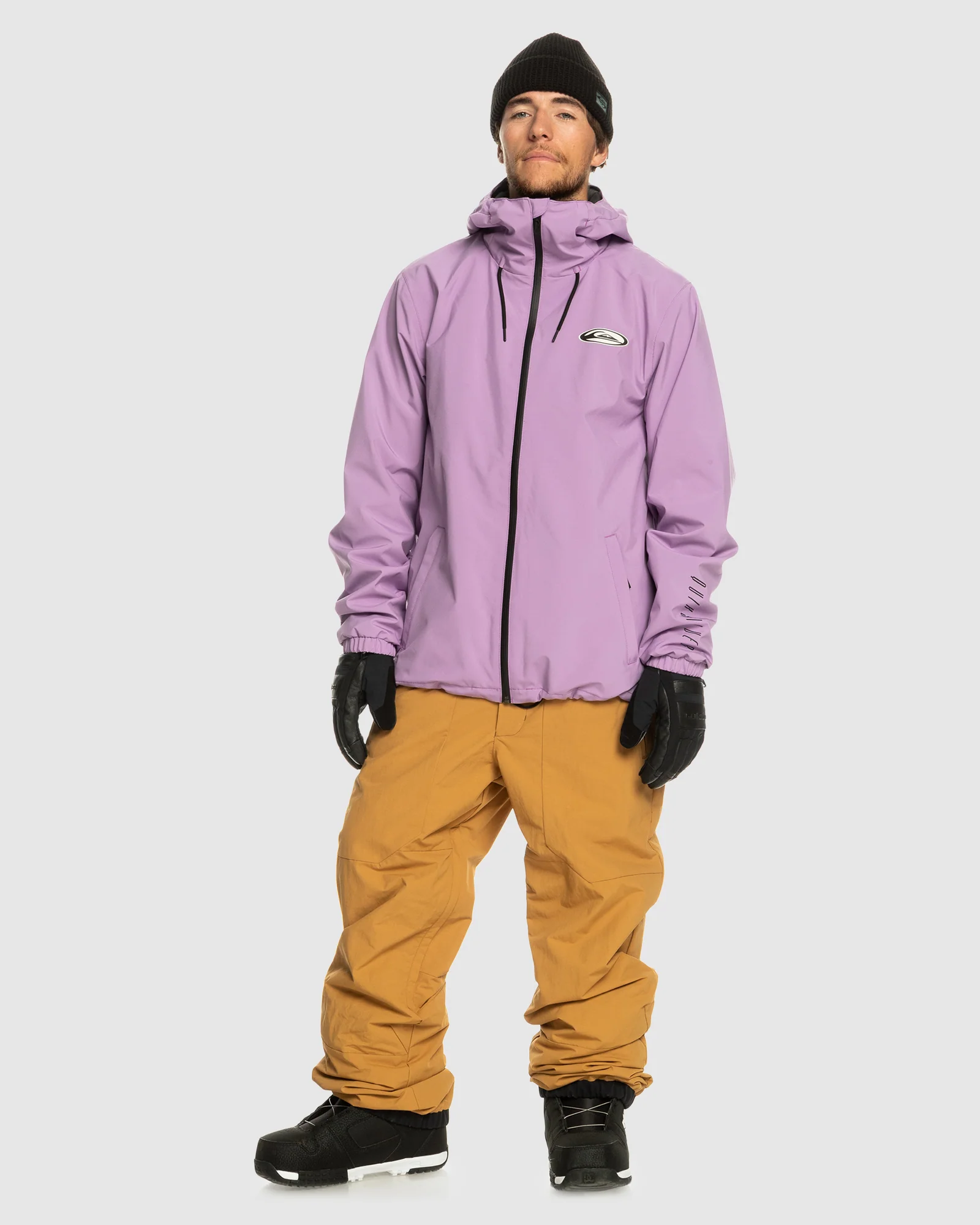 Mens High In The Hood Technical Snow Jacket - Image 5