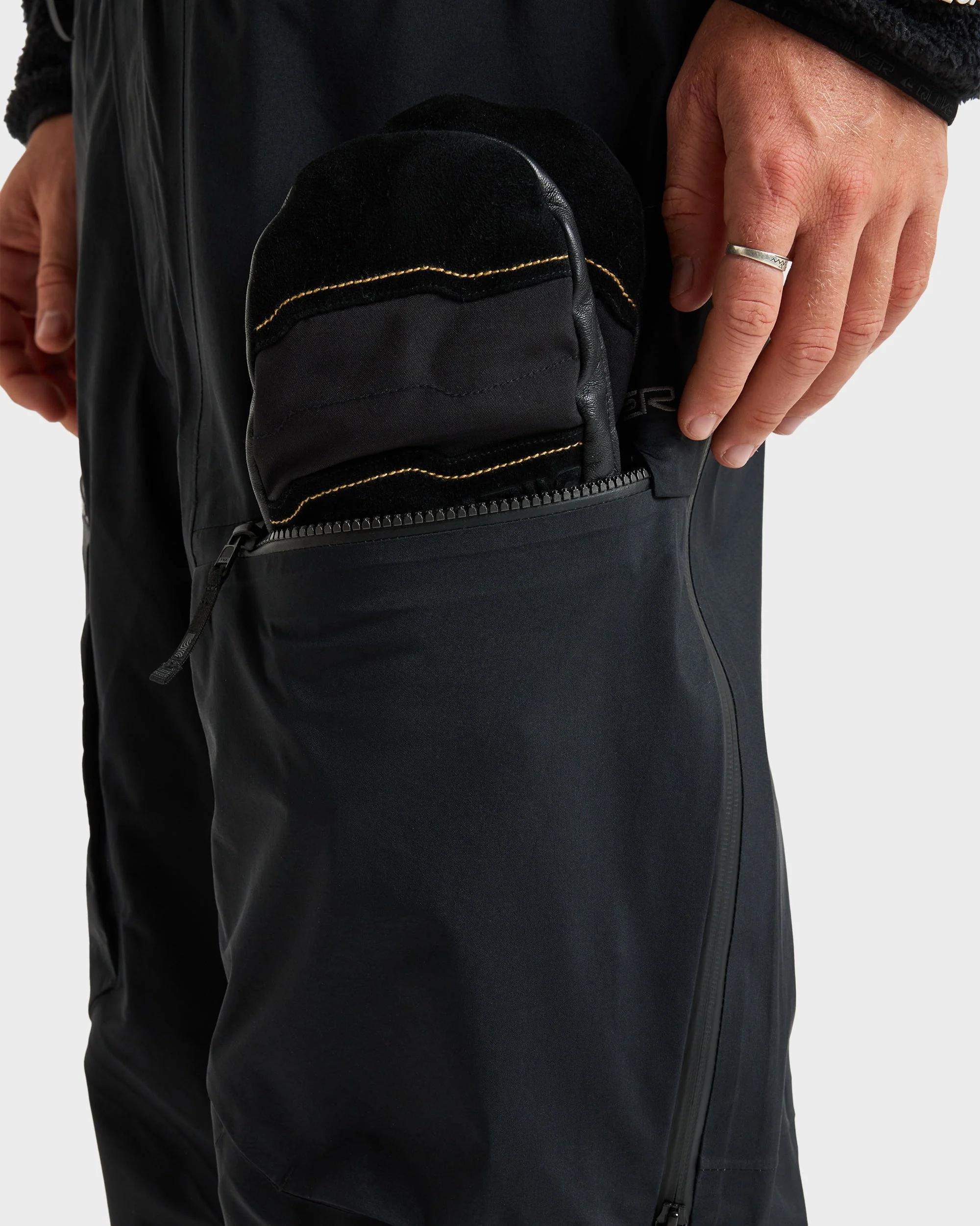 Mens Highline Pro 3L Gore-Tex Bib Snow Pants - Image 10