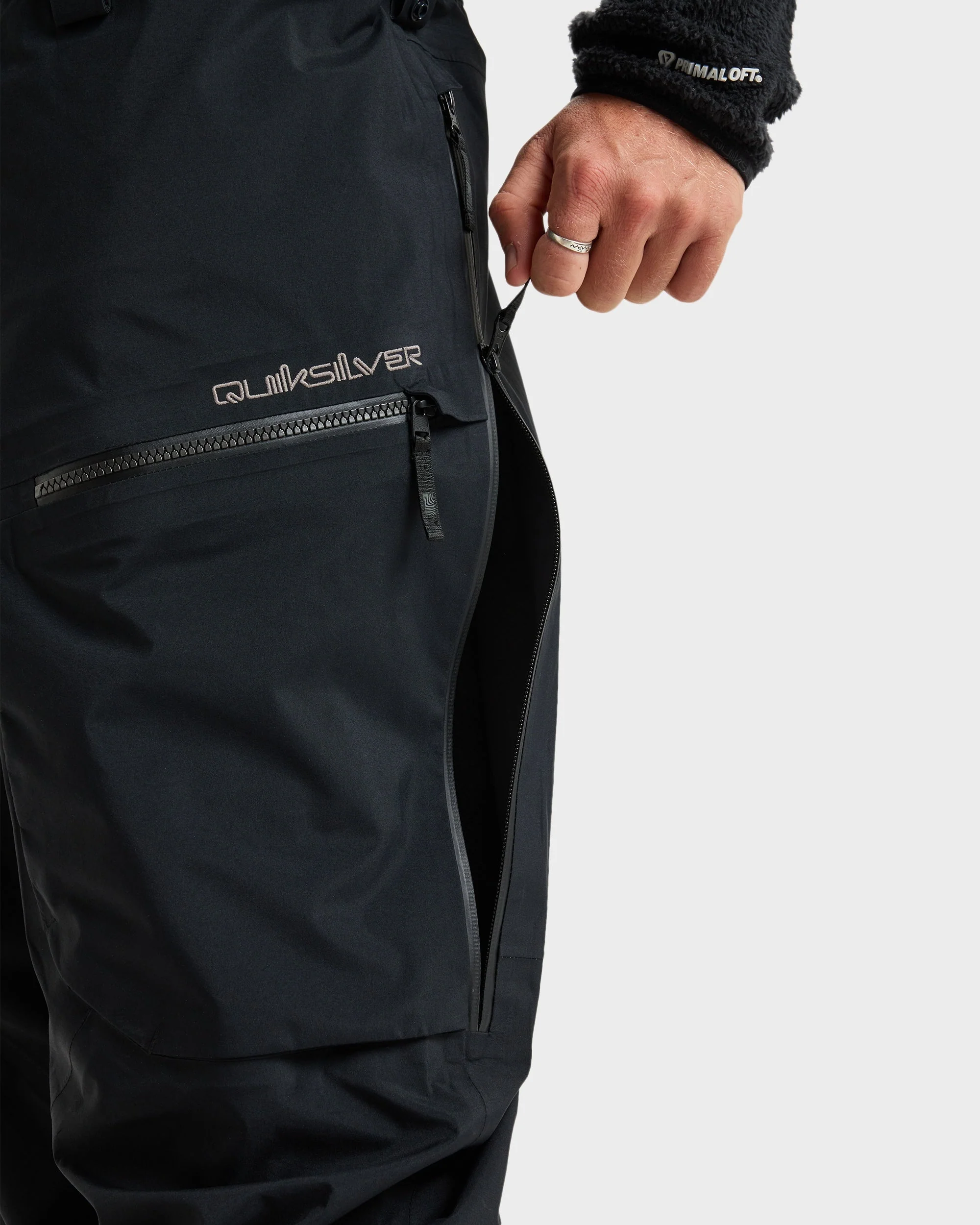 Mens Highline Pro 3L Gore-Tex Bib Snow Pants - Image 11