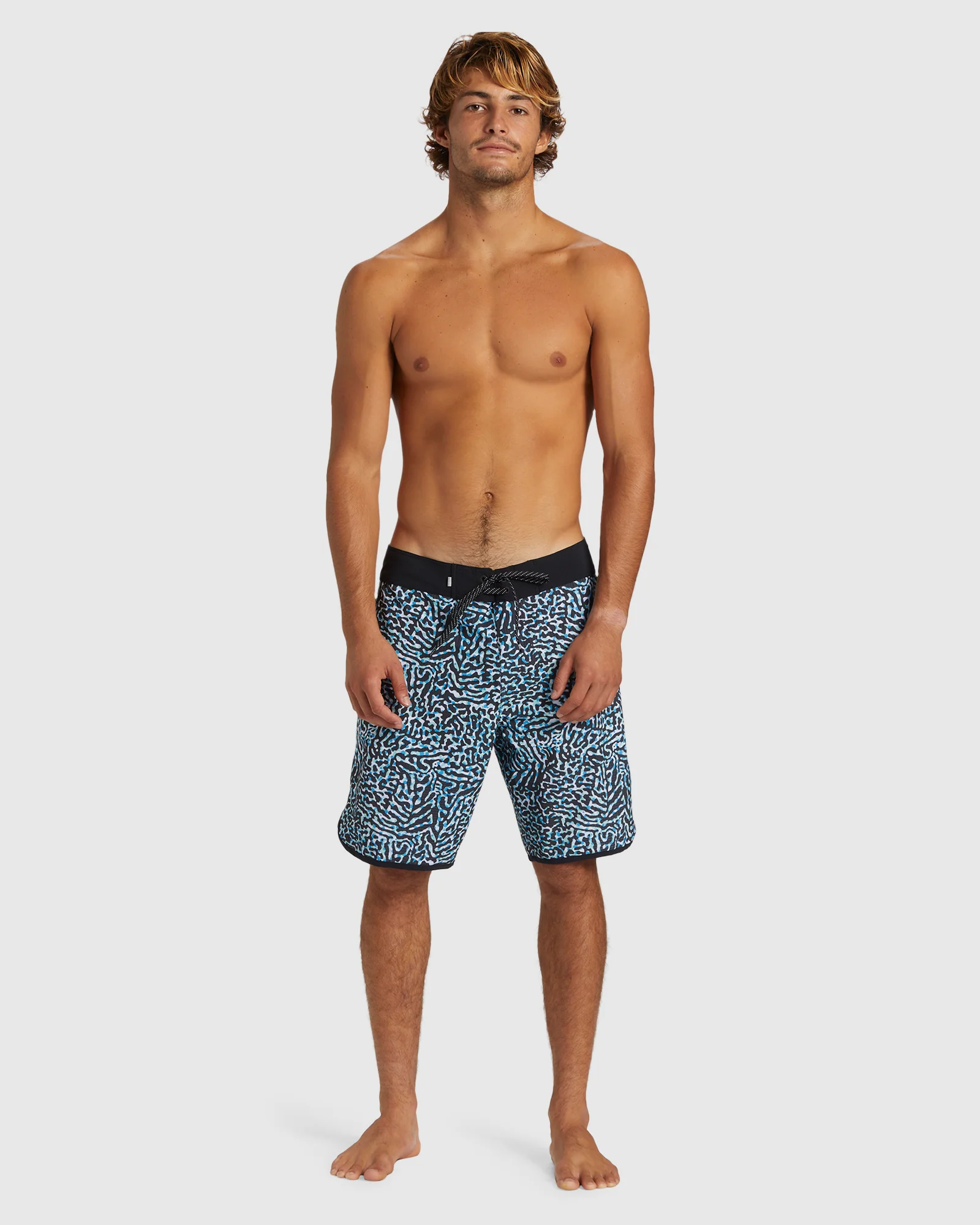 Mens Highline Scallop 19" Boardshorts - Image 5