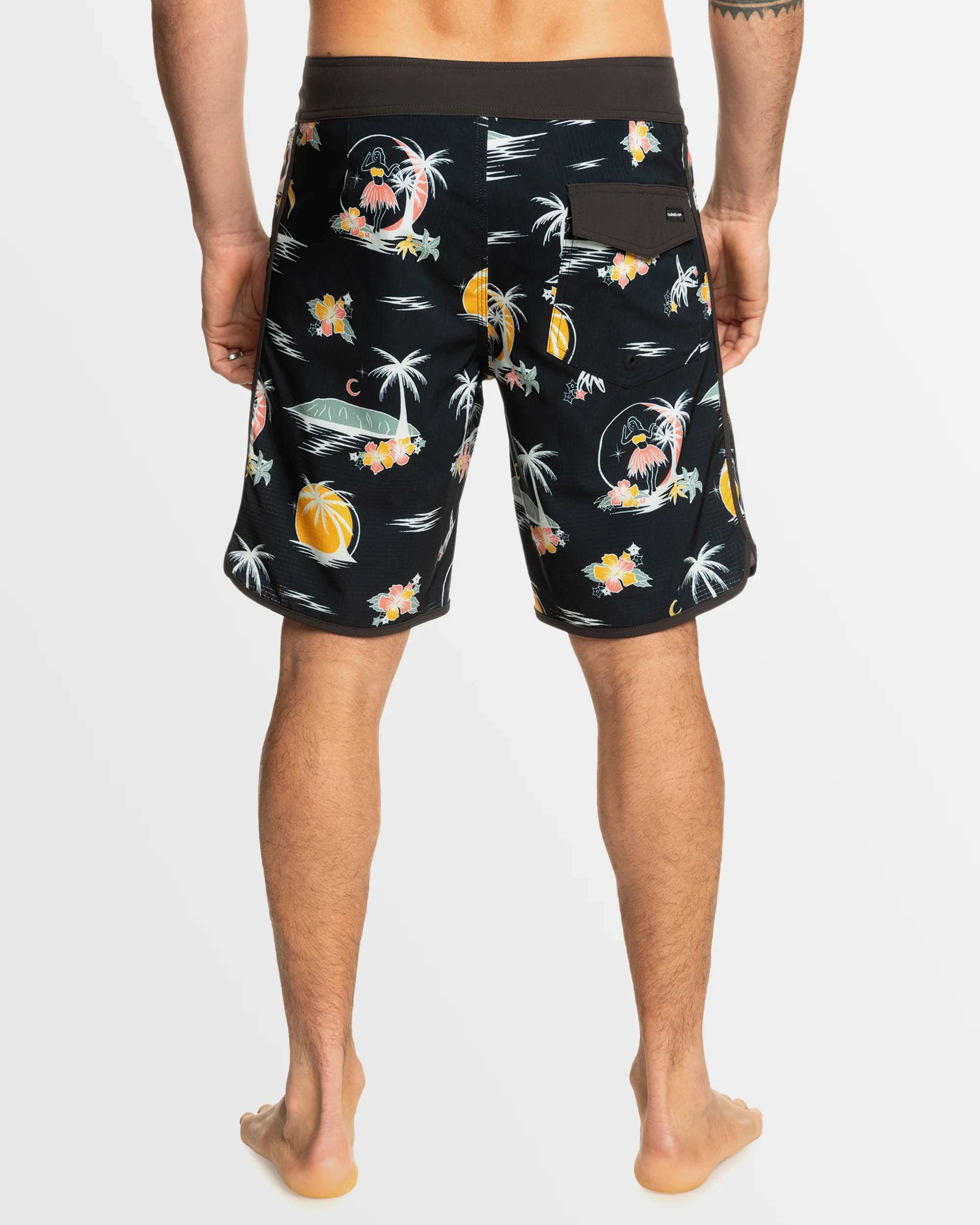 Mens Highline Scallop 19" Boardshorts - Image 5