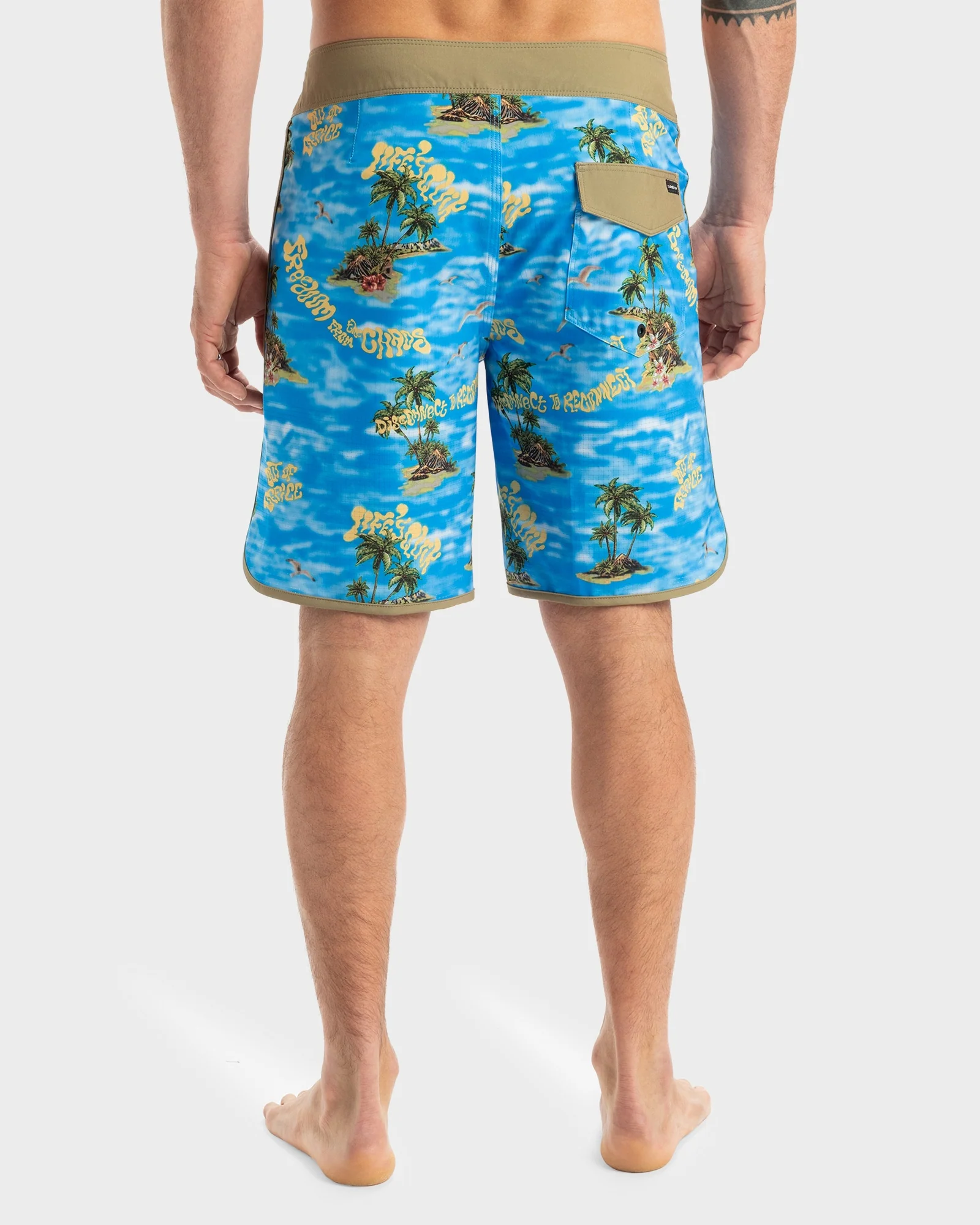 Mens Highline Scallop 19" Boardshorts - Image 3
