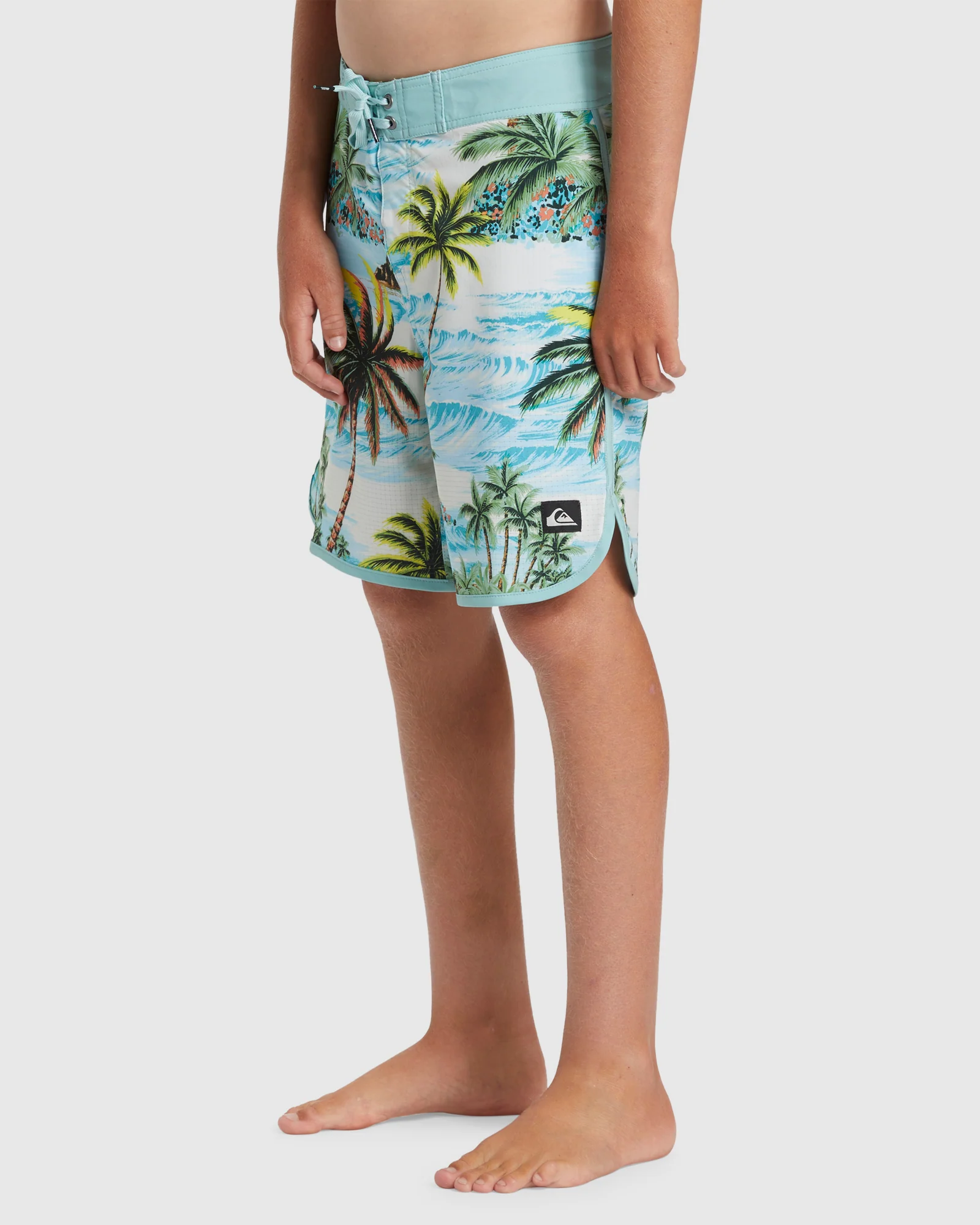 Boys 8-16 Highline Scallop Boardshorts - Image 2