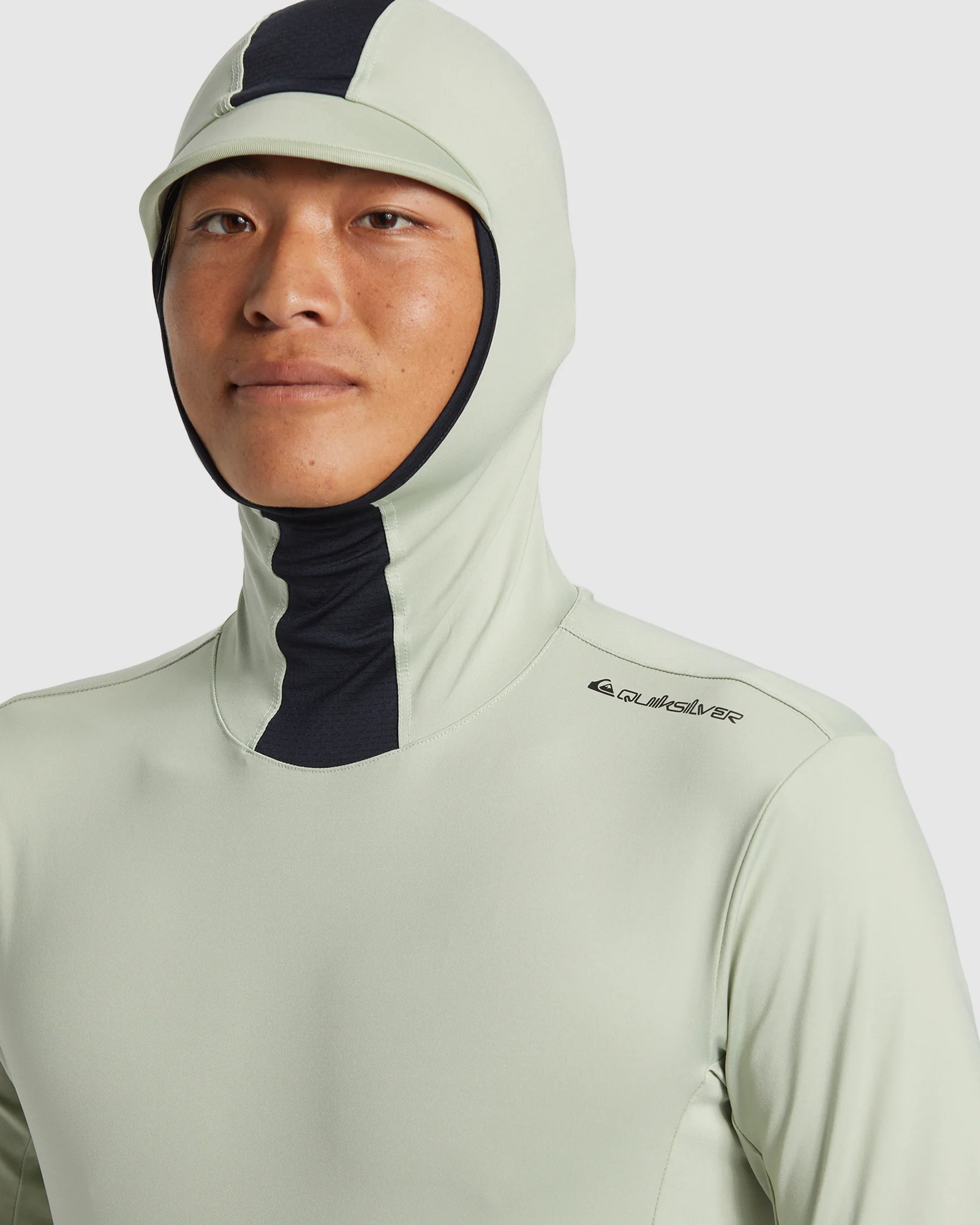 Mens Highline Long Sleeve Upf 50 Hooded Surf T-Shirt - Image 4