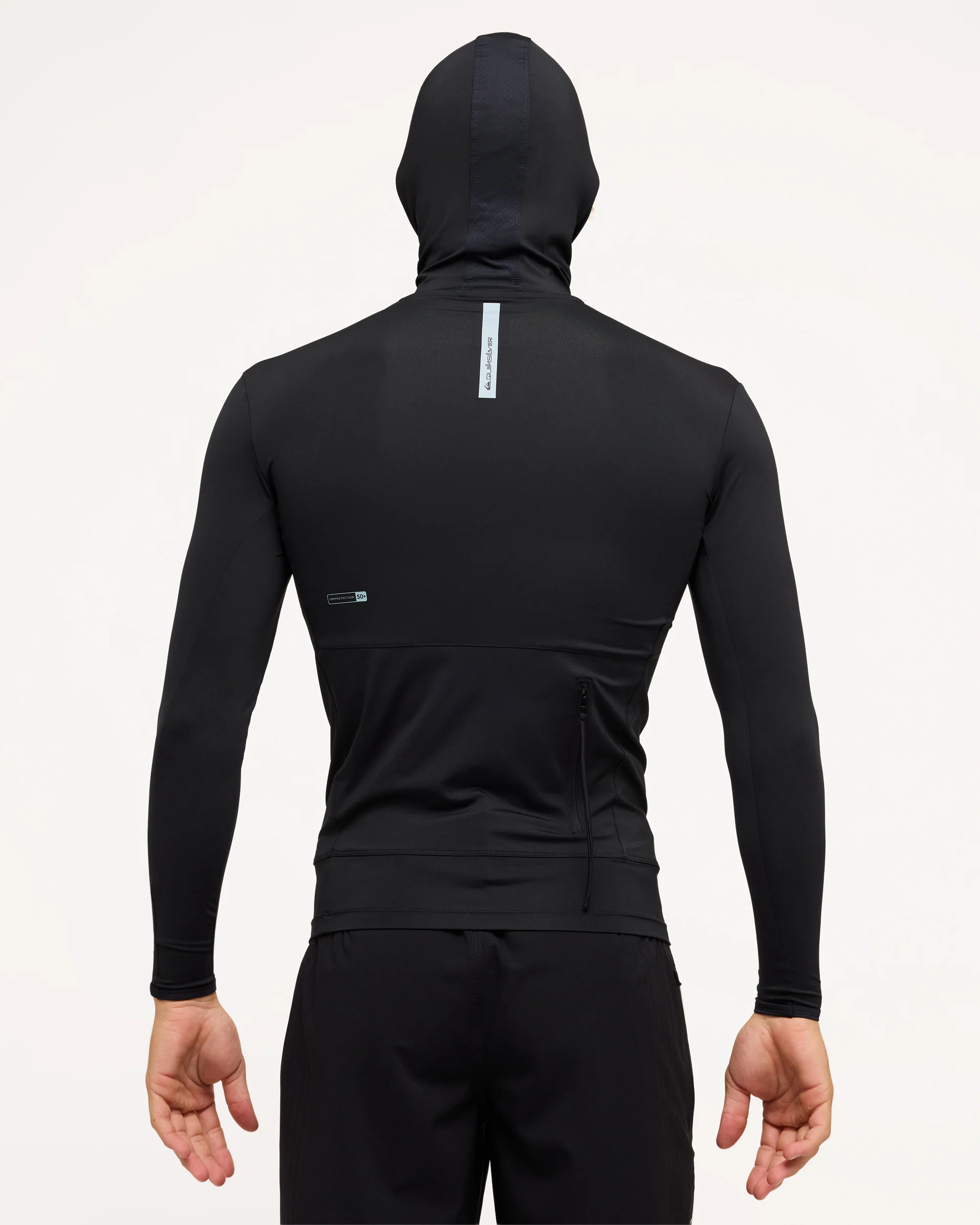 Mens Highline Hooded Long Sleeve Rash Vest - Image 2