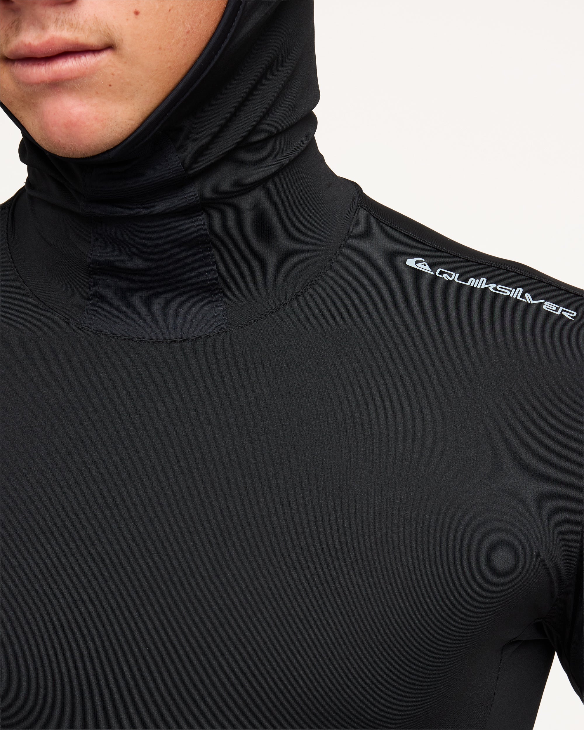 Mens Highline Hooded Long Sleeve Rash Vest - Image 4