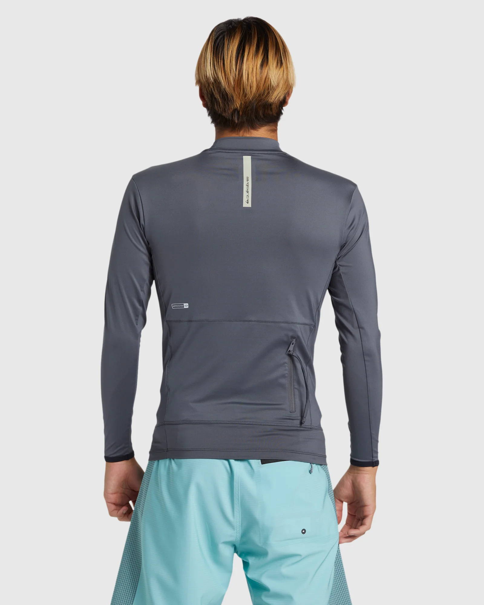Mens Highline Long Sleeve Upf 50 Surf T-Shirt - Image 3