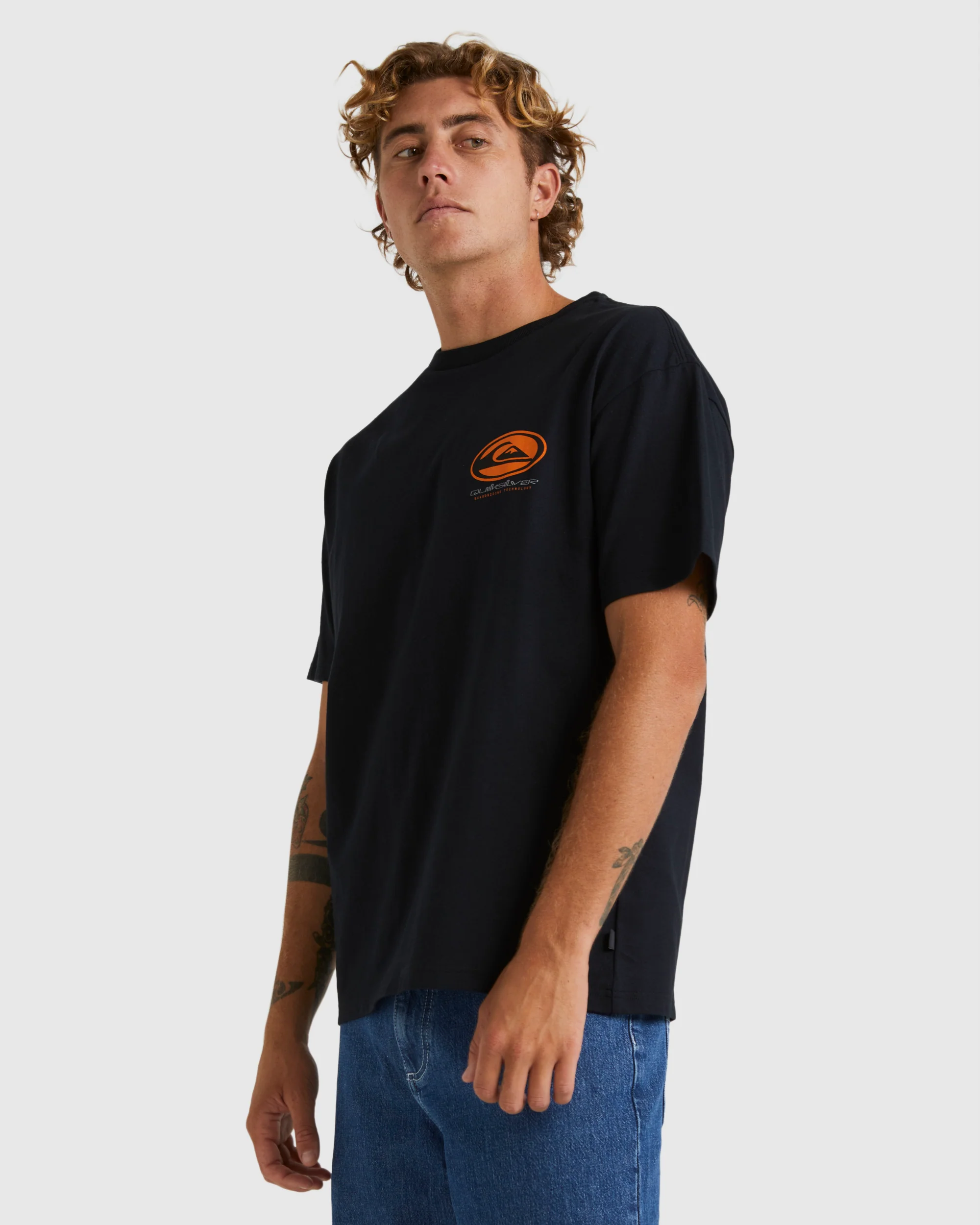 Mens Honeycomb Oversized T-shirt - Image 2