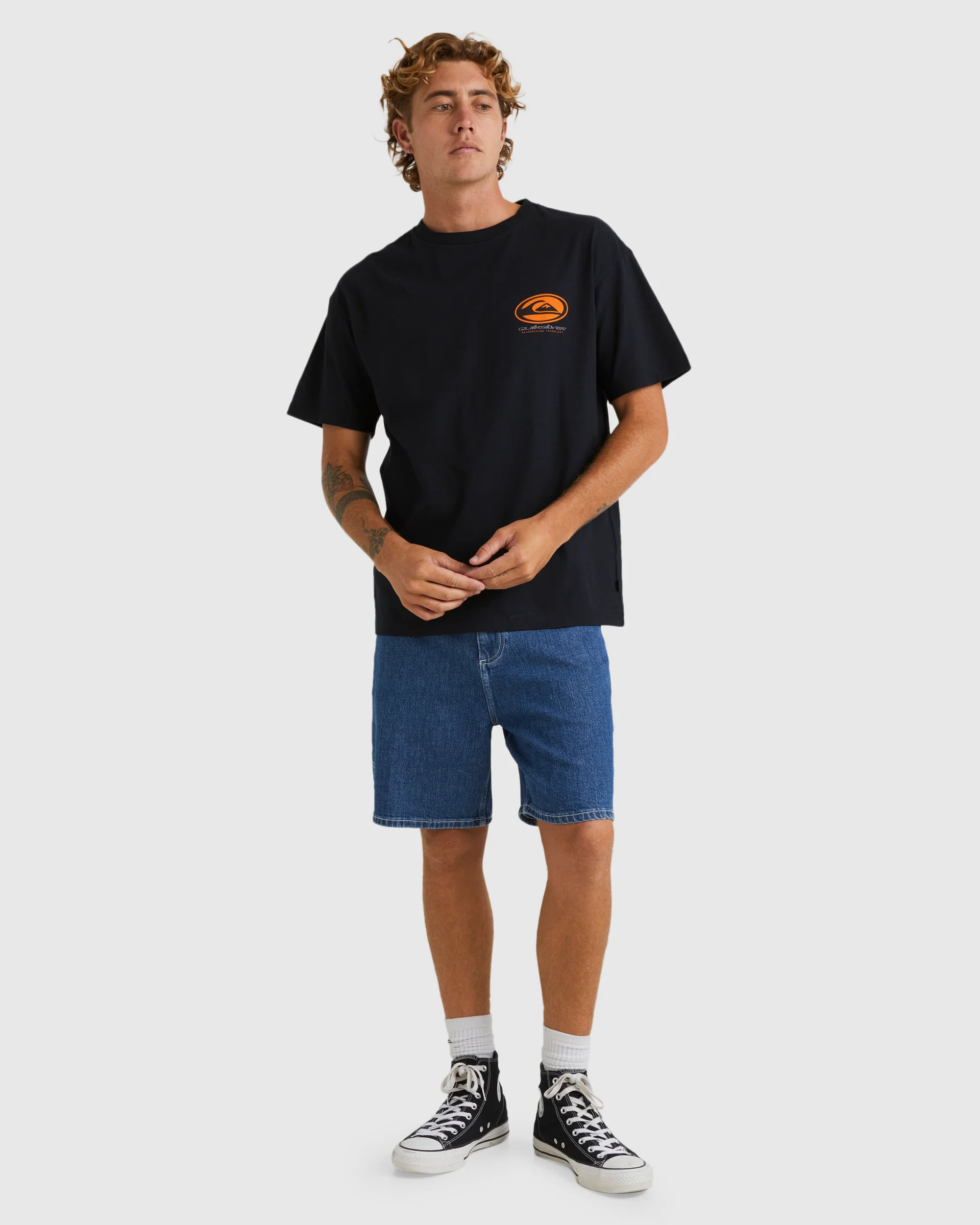 Mens Honeycomb Oversized T-shirt - Image 5