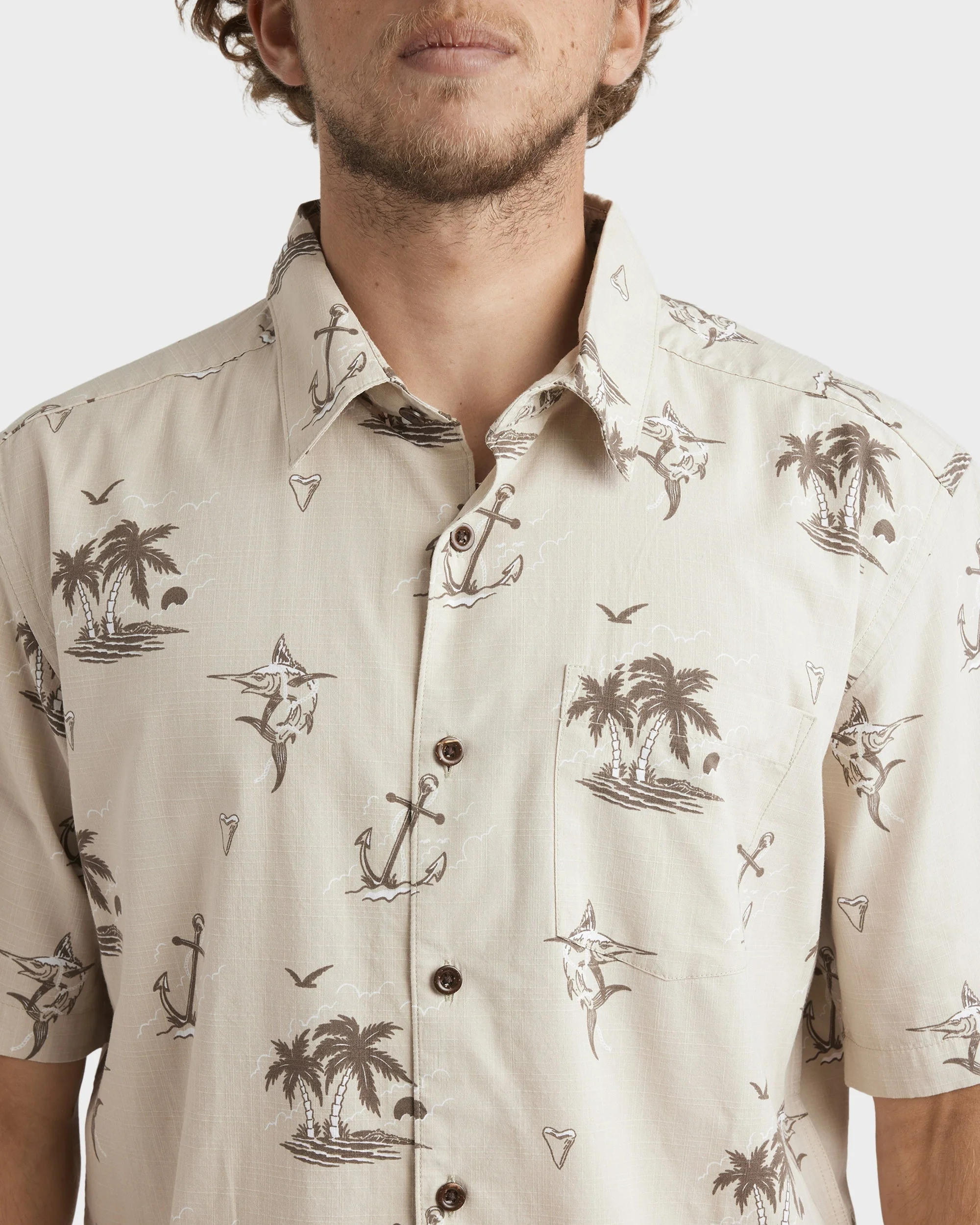 Mens Horizon Haze Short Sleeve Shirt - Image 4