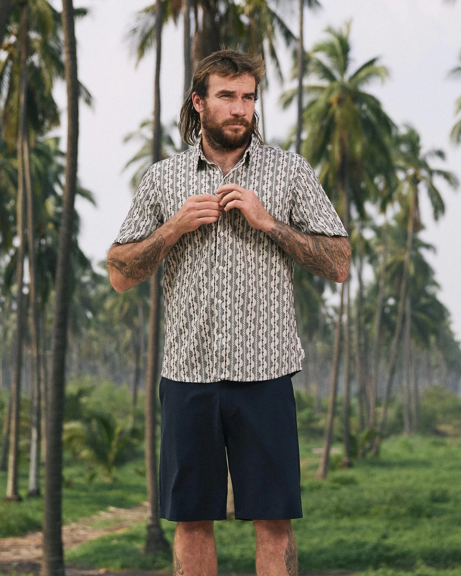 Mens Horizons Short Sleeve Shirt - Image 3