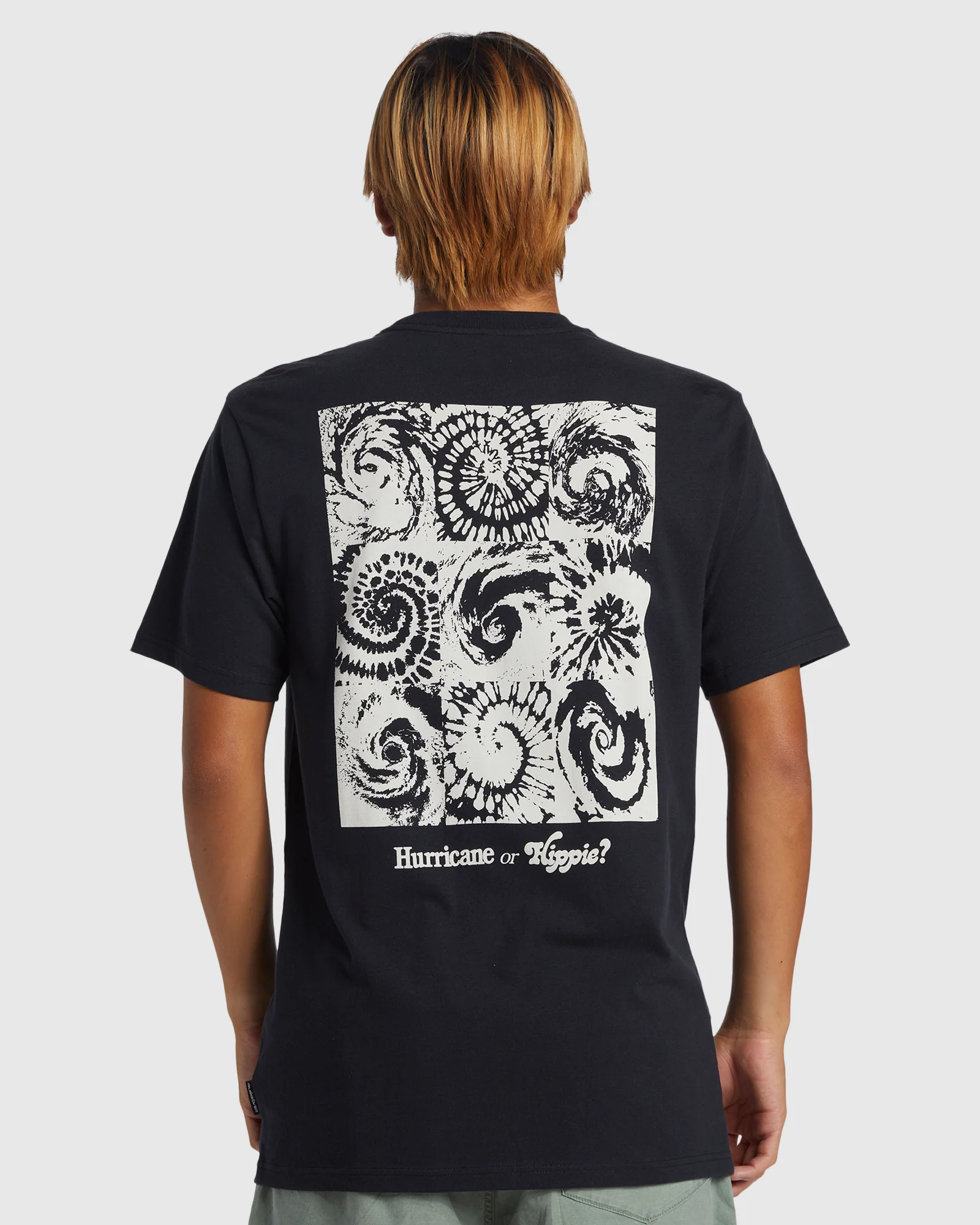 Mens Hurricane Or Hippie T-Shirt - Image 3