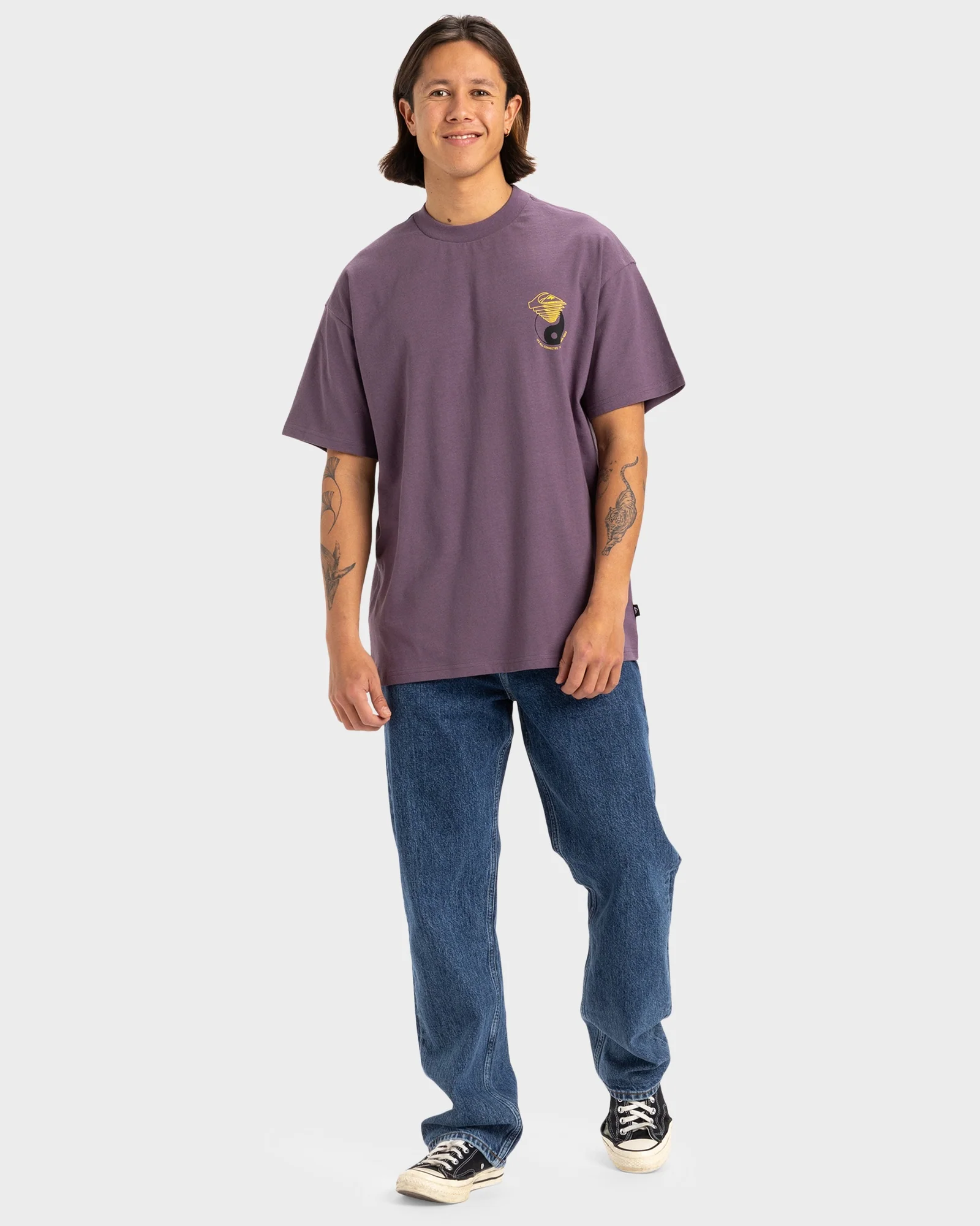 Mens Hypnotic Wave T-Shirt - Image 5