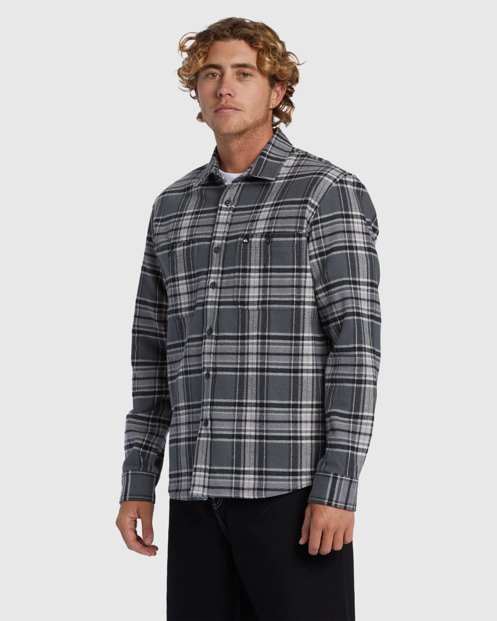 Mens Intrepide Explorer Long Sleeve Flannel Shirt - Image 2