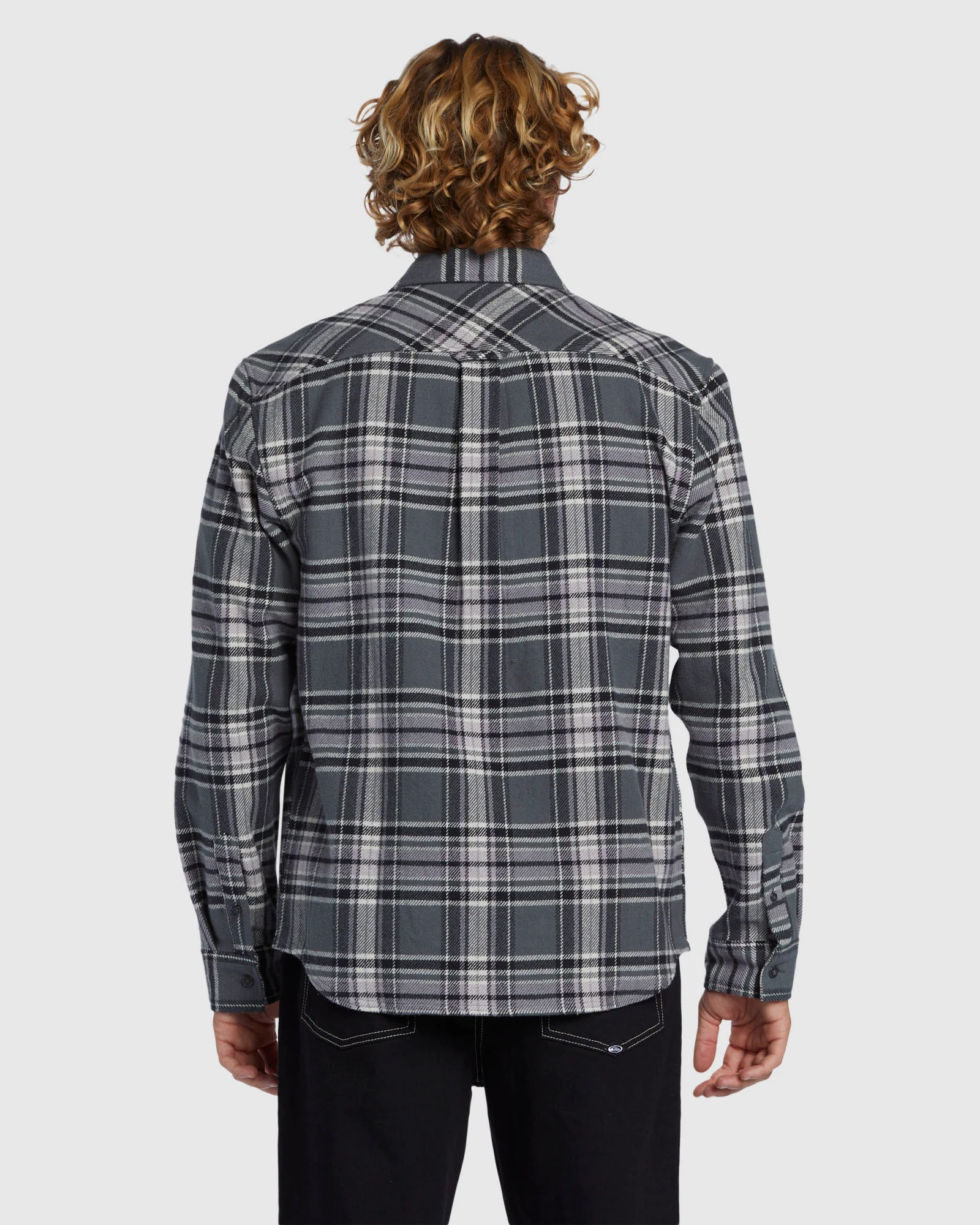 Mens Intrepide Explorer Long Sleeve Flannel Shirt - Image 3