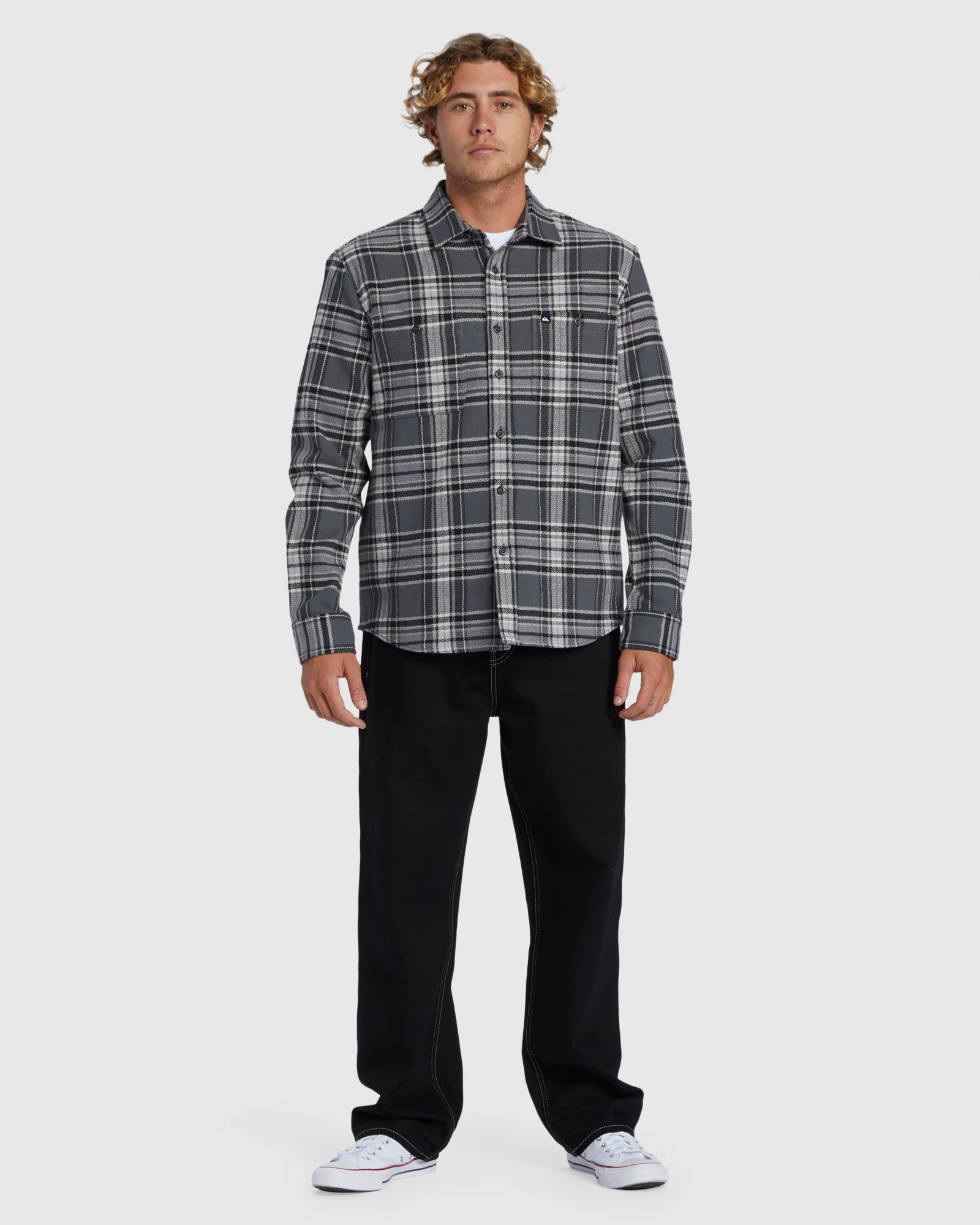 Mens Intrepide Explorer Long Sleeve Flannel Shirt - Image 5
