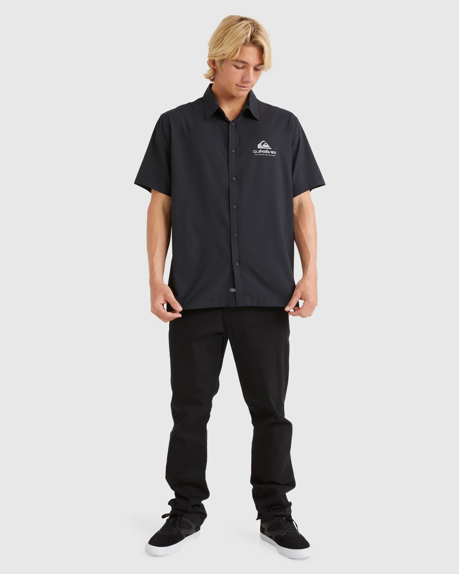 Mens Kailua Cruiser Short Sleeve Surf Shirt - Image 5