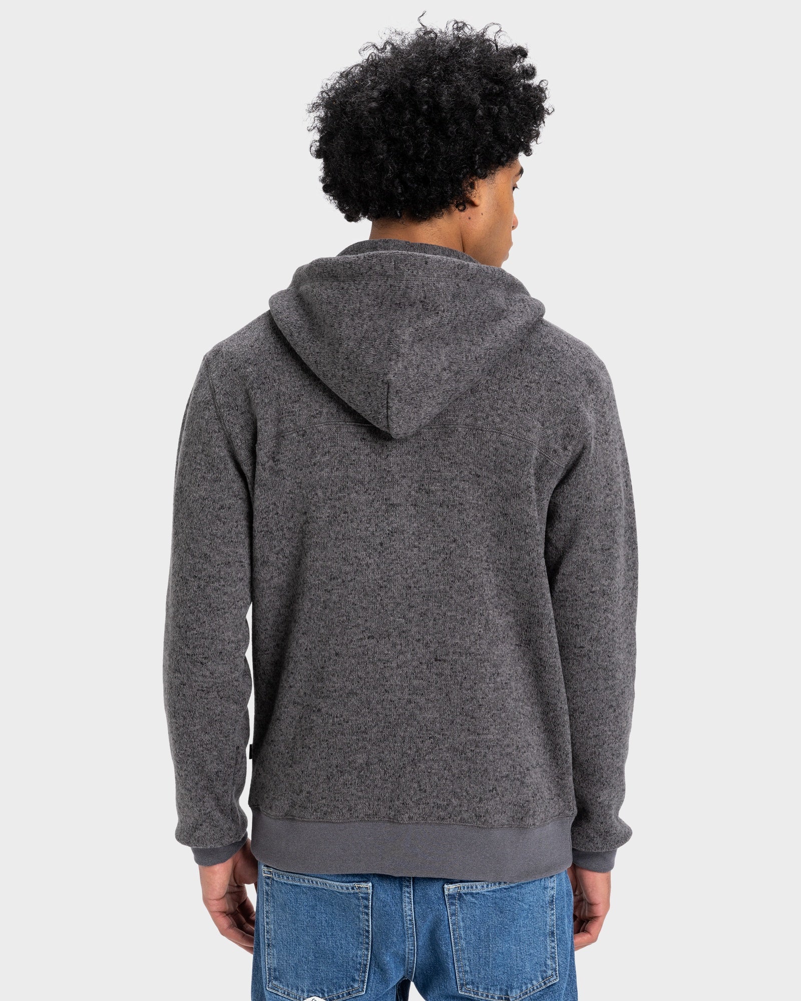 Mens Keller Block Zip-Up Hoodie - Image 3