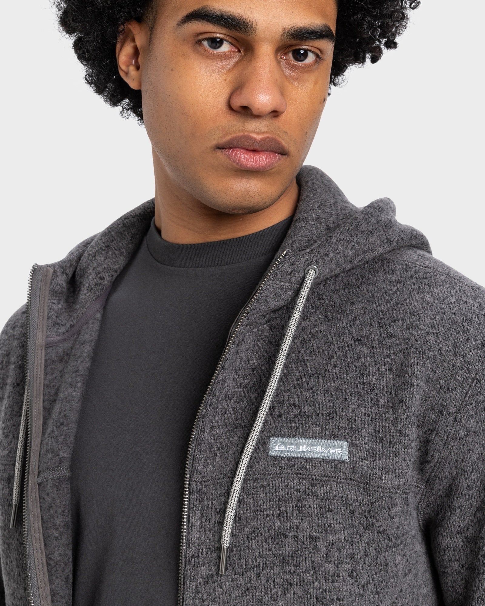 Mens Keller Block Zip-Up Hoodie - Image 4