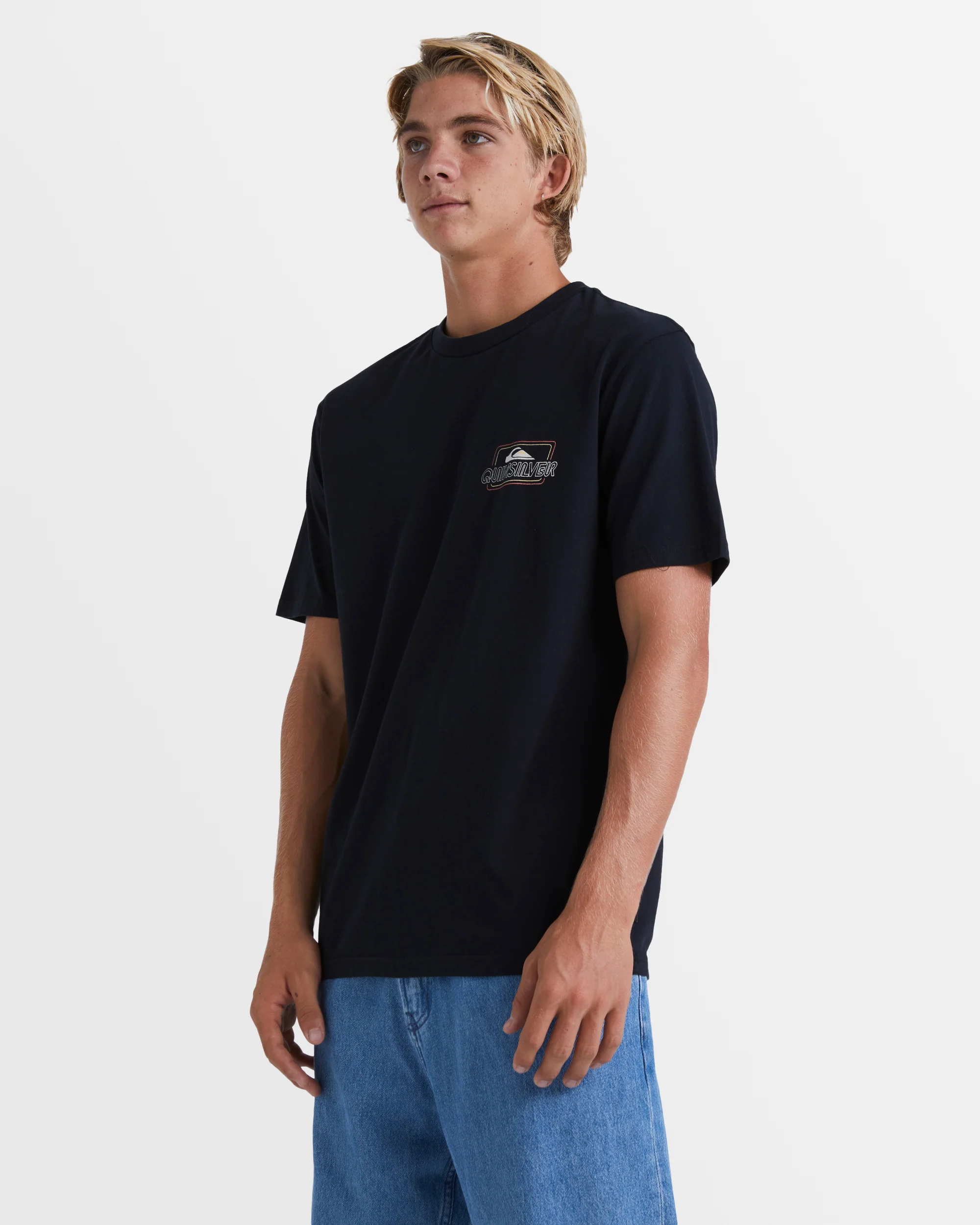 Mens Line By Line T-Shirt - Image 2
