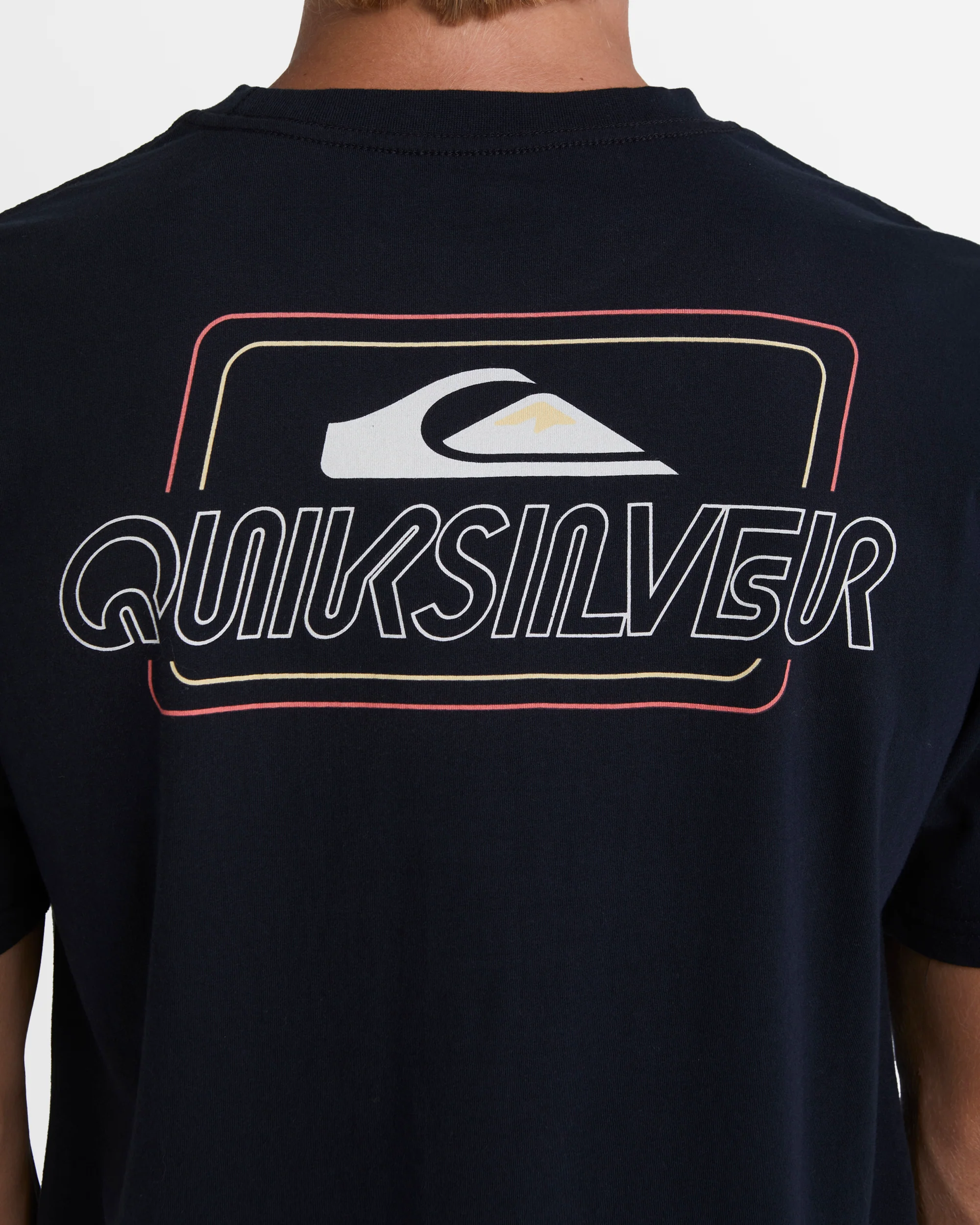 Mens Line By Line T-Shirt - Image 4