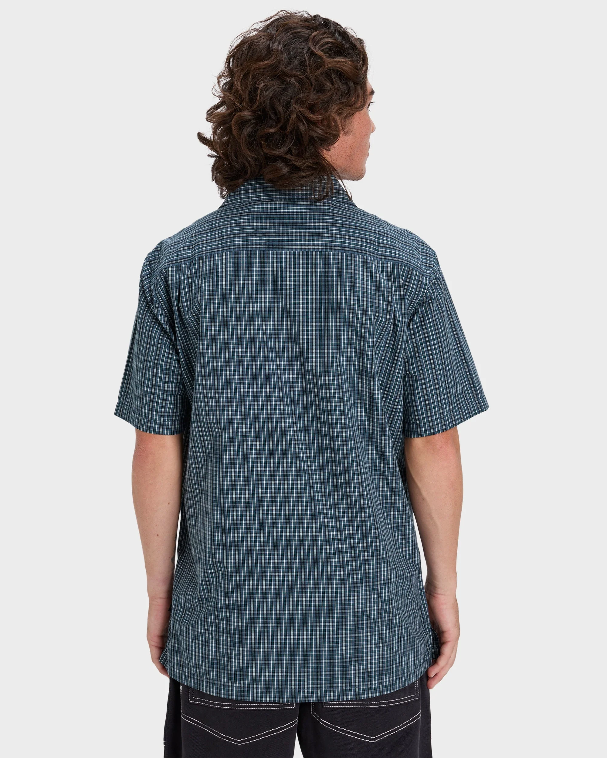 Mens Liquid Metal Short Sleeve Shirt - Image 2