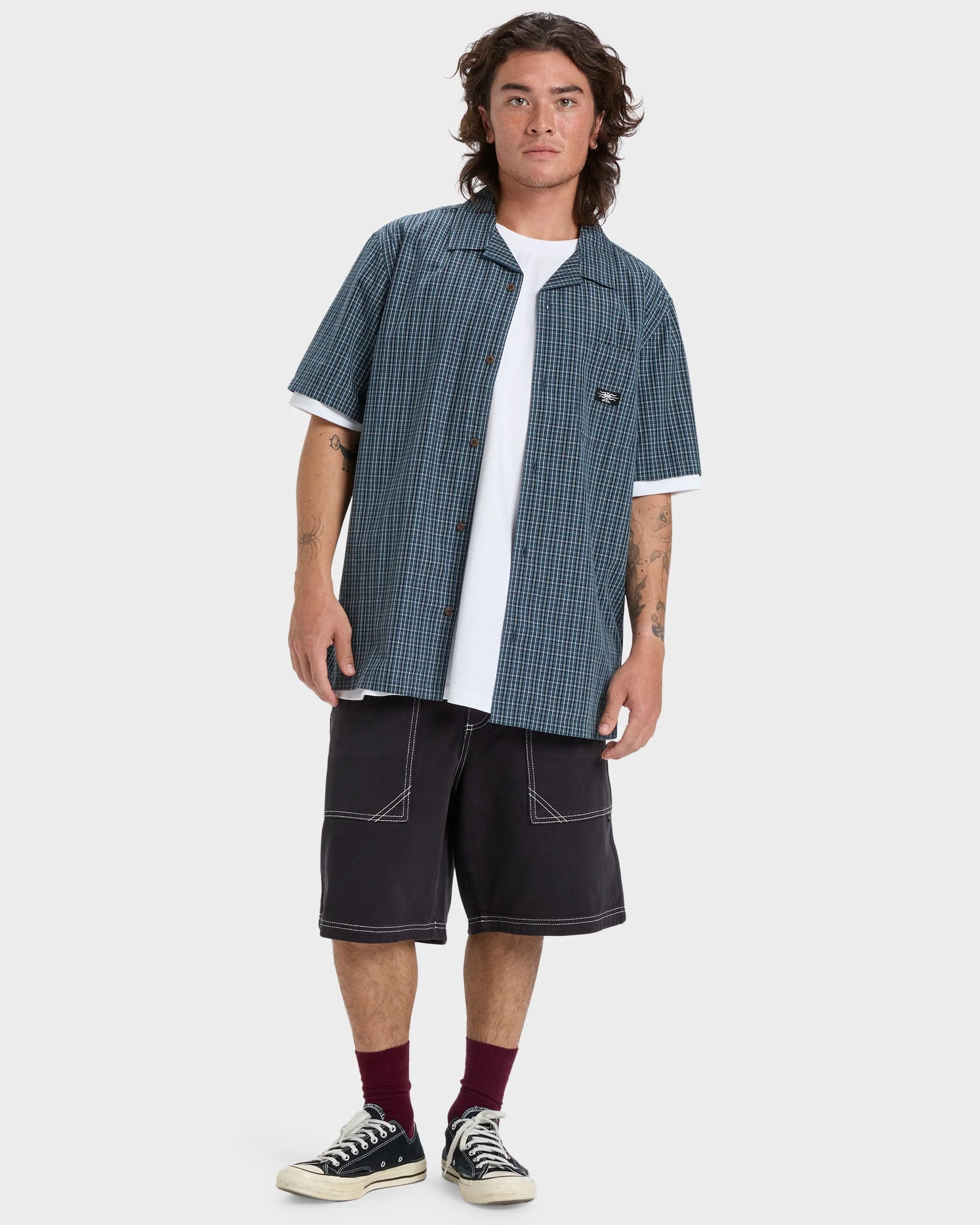 Mens Liquid Metal Short Sleeve Shirt - Image 7