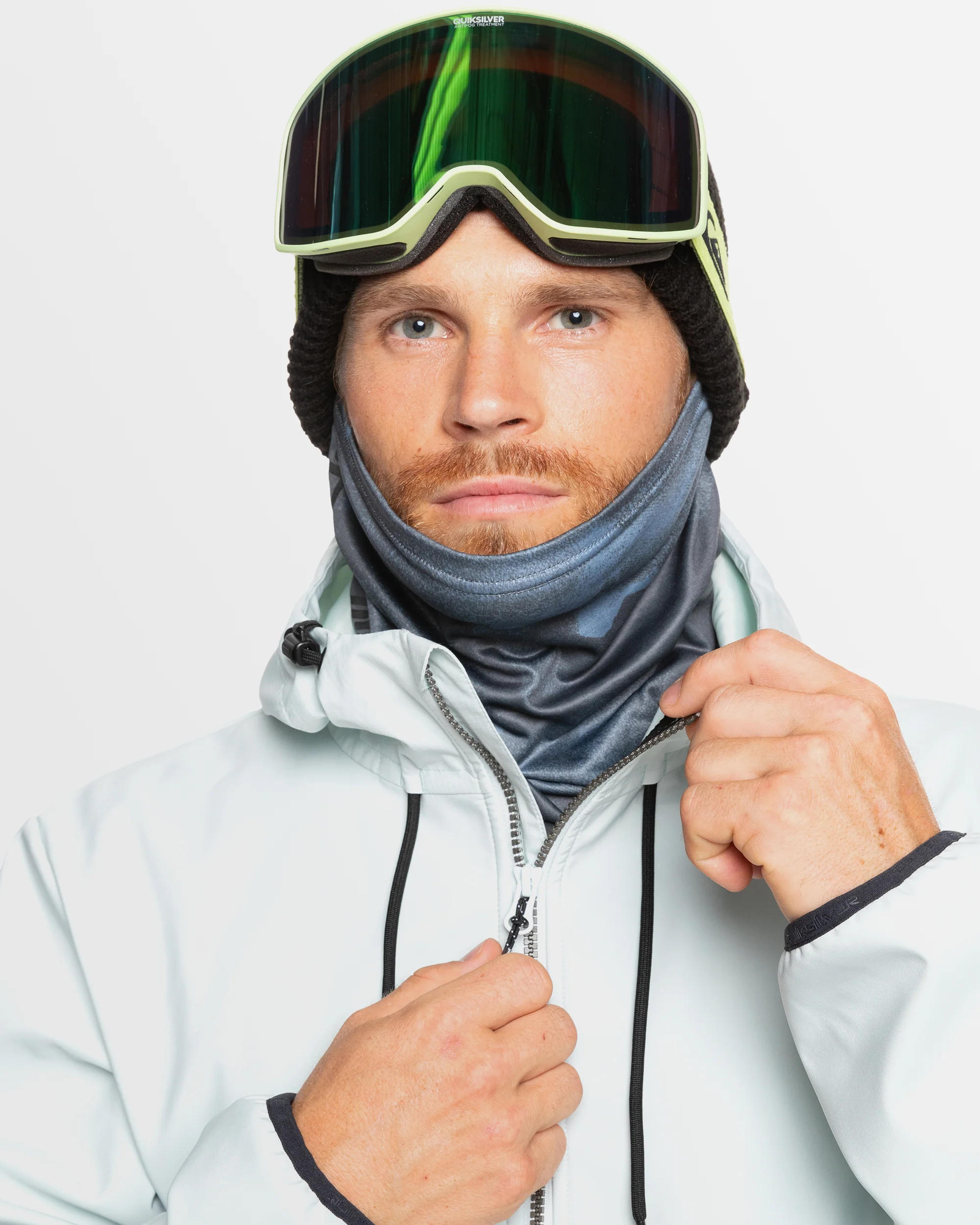 Mens Live For The Ride Half Zip Hoodie - Image 3