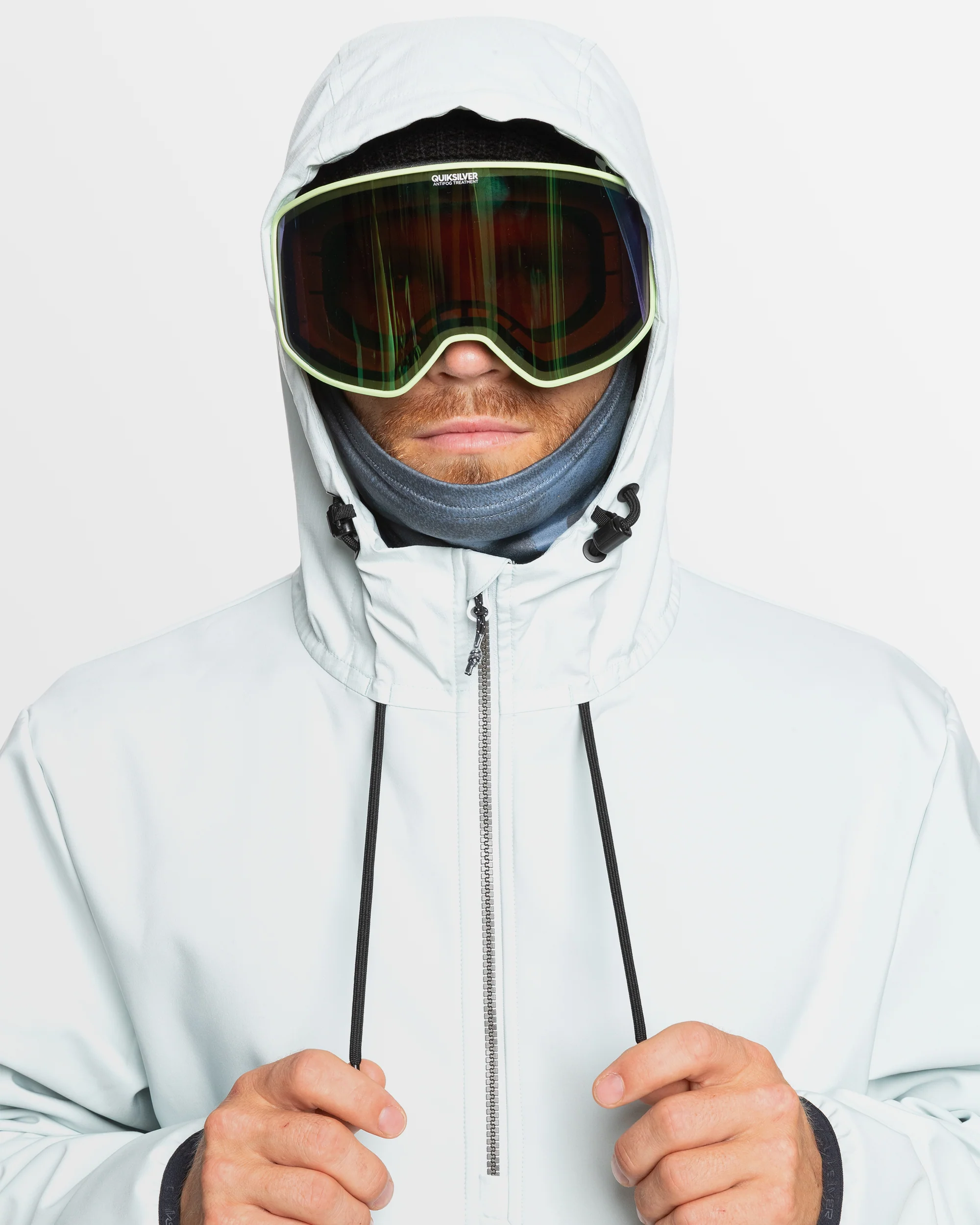 Mens Live For The Ride Half Zip Hoodie - Image 7