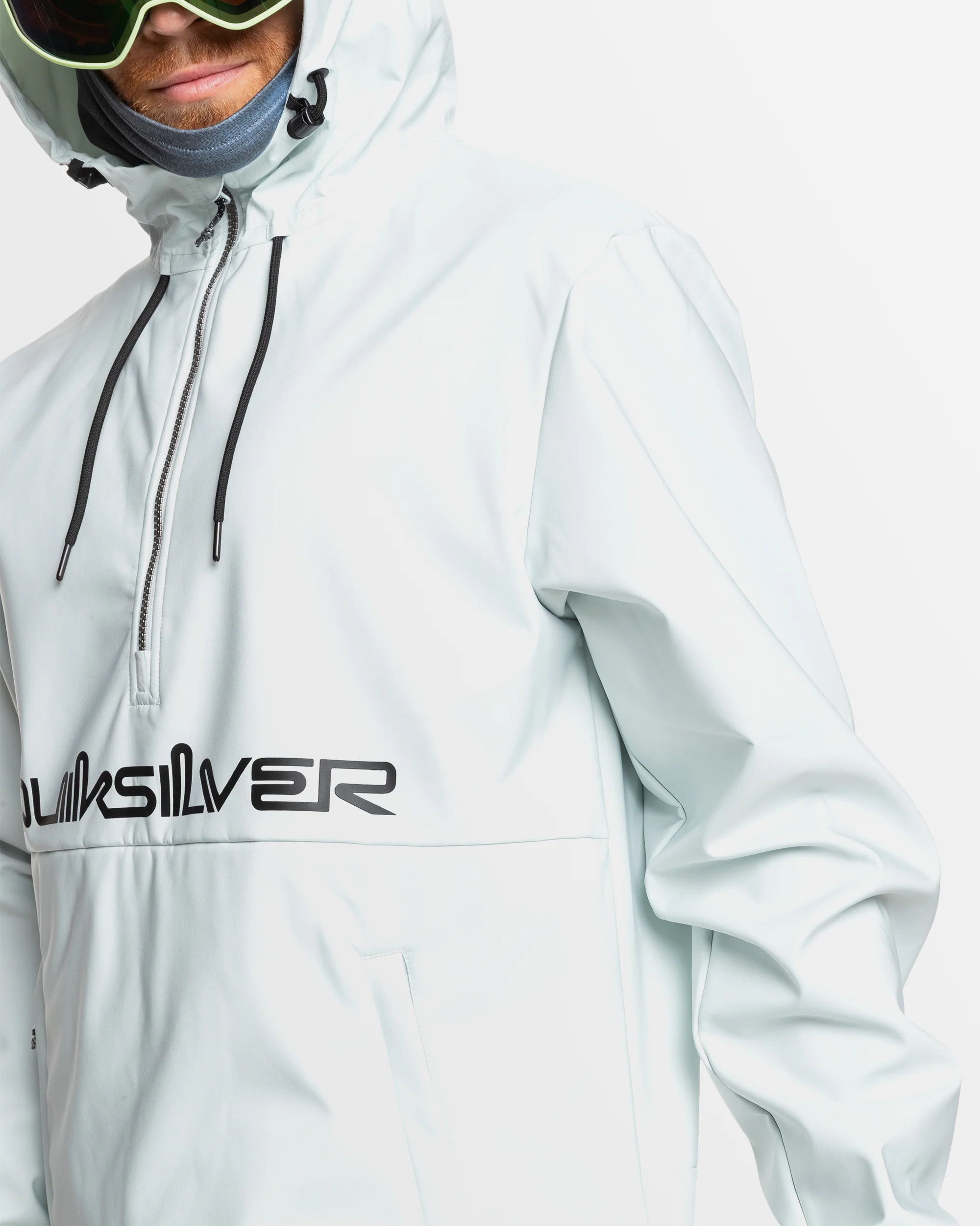 Mens Live For The Ride Half Zip Hoodie - Image 8