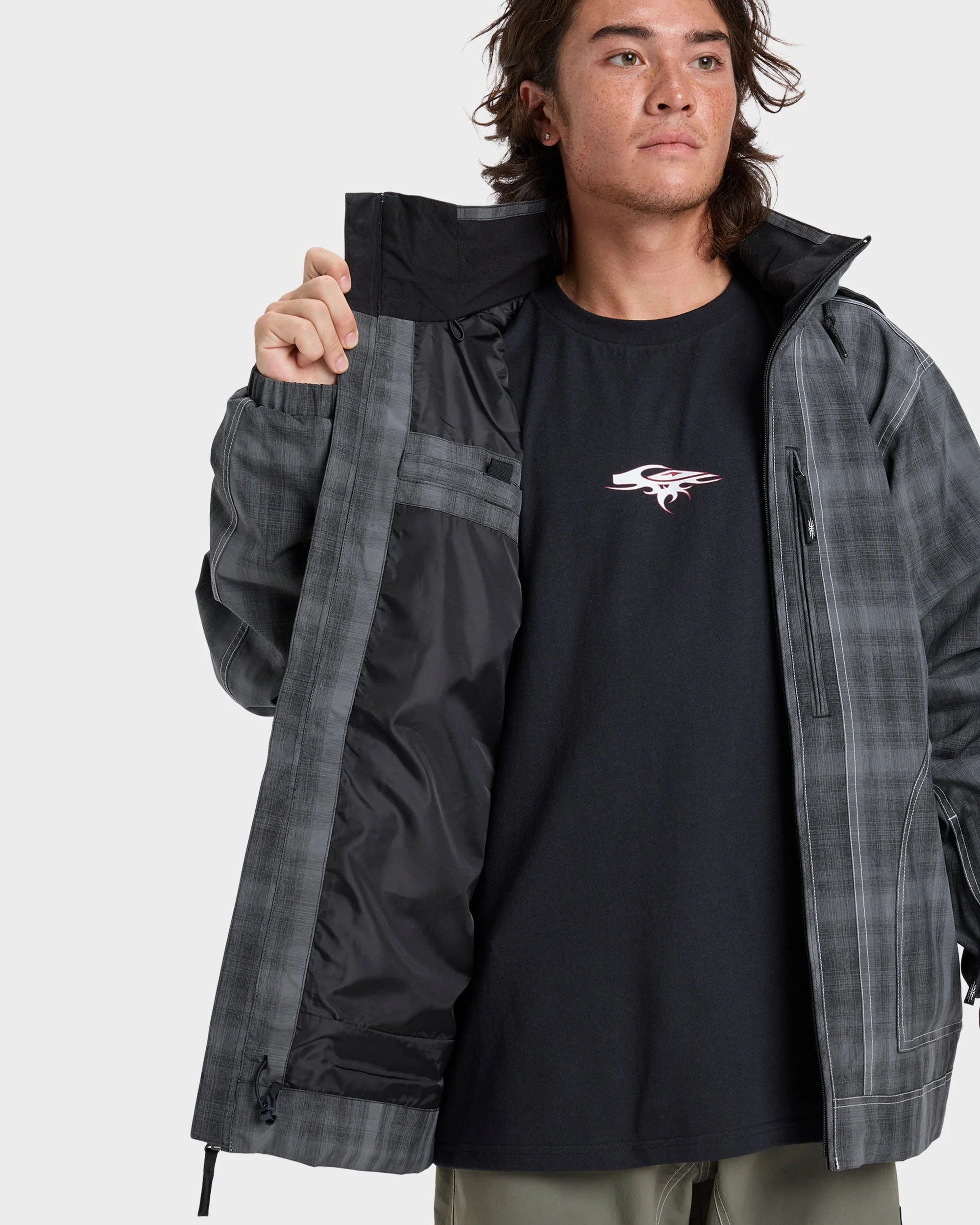 Mens Live Wire Snow Jacket - Image 6