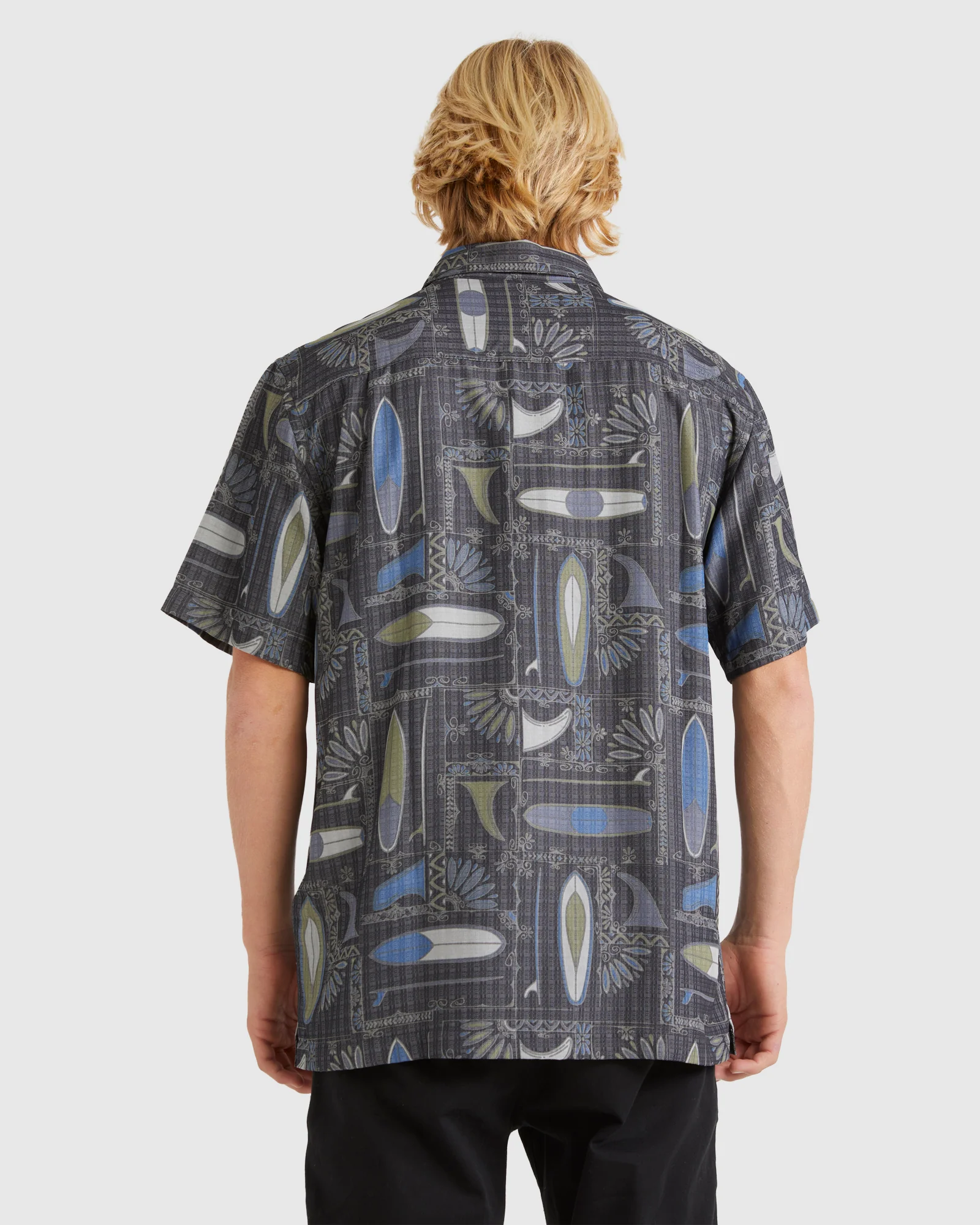 Mens Long Boards Short Sleeve Shirt - Image 3