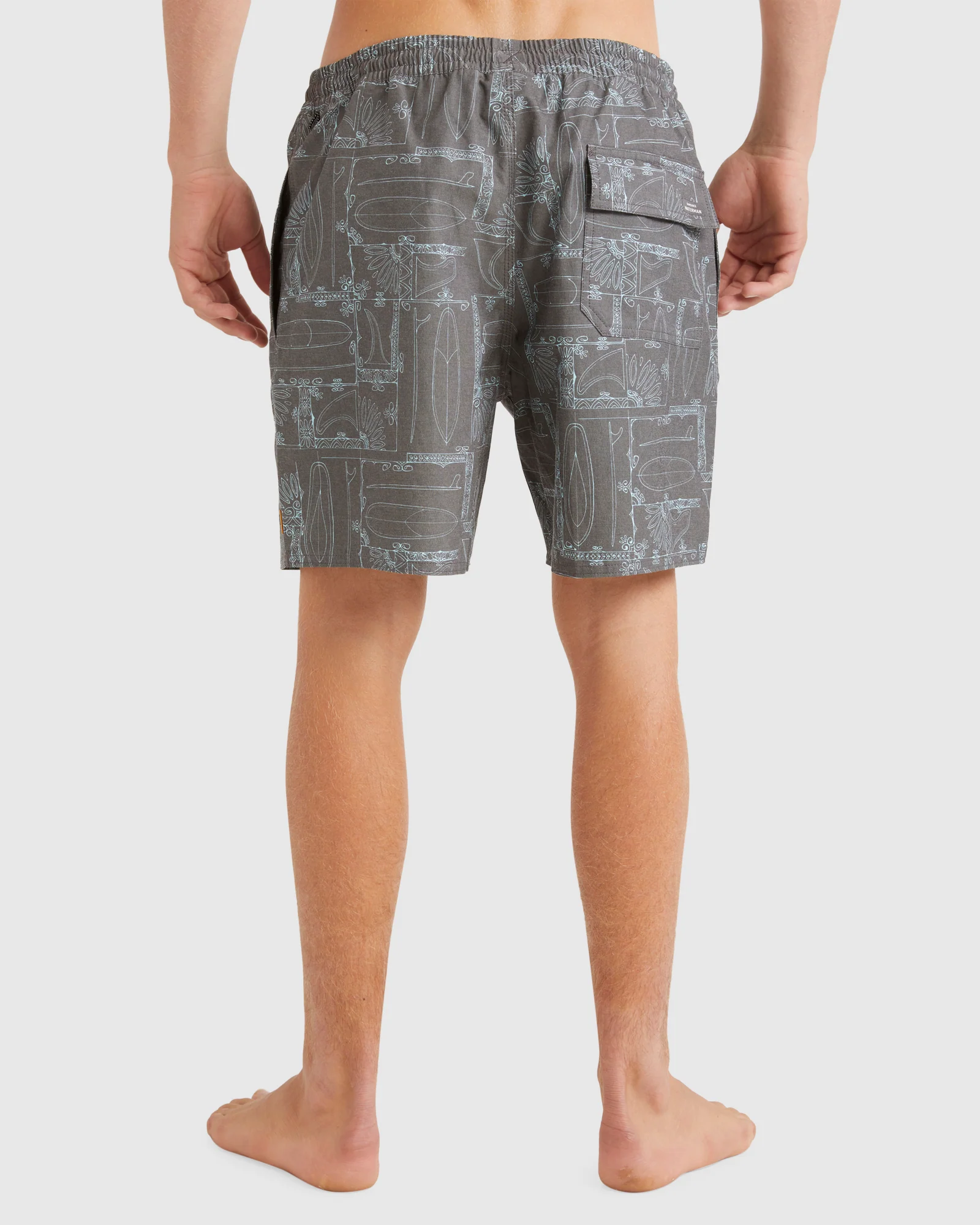 Mens Longboard 17" Swim Shorts - Image 3