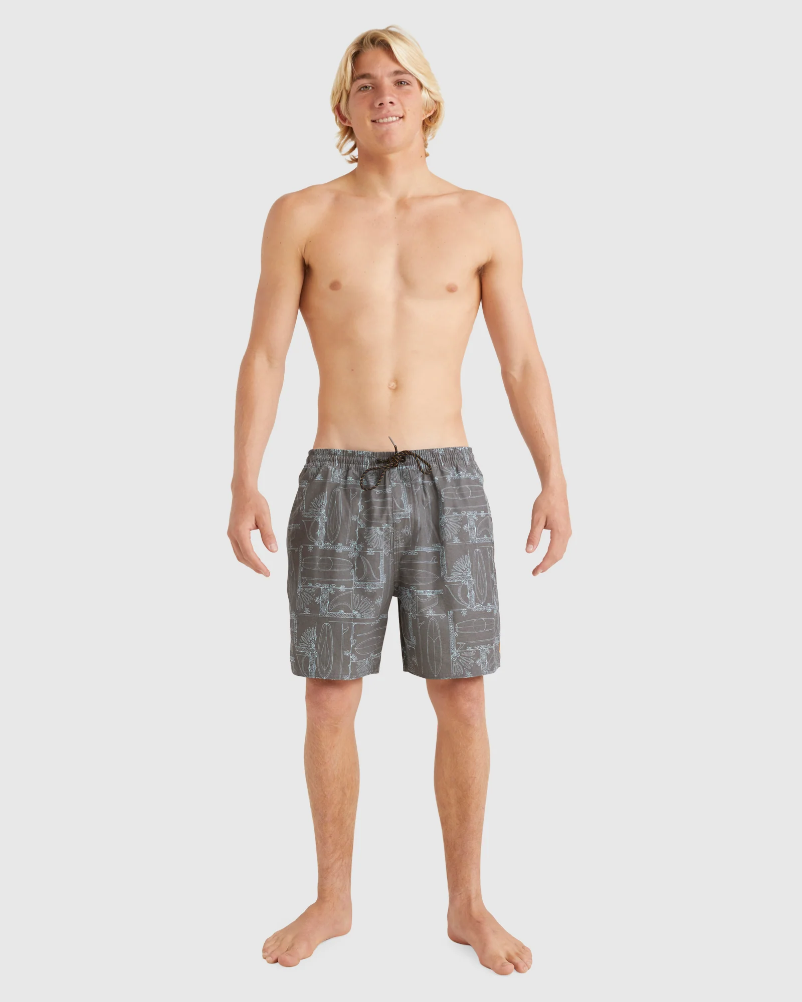 Mens Longboard 17" Swim Shorts - Image 5
