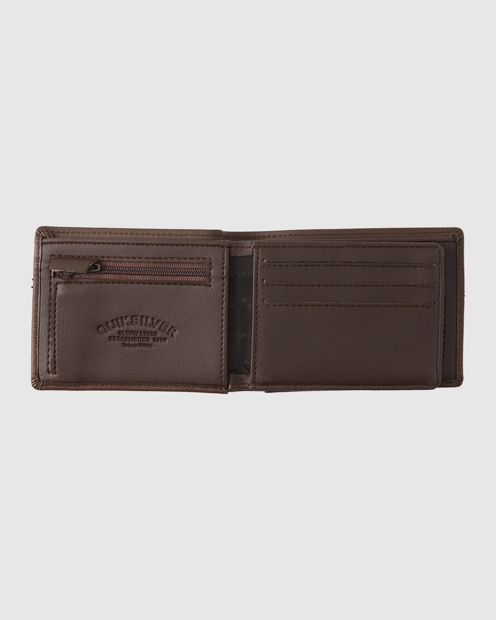 Mens Mac Tri-Fold Leather Wallet - Image 2