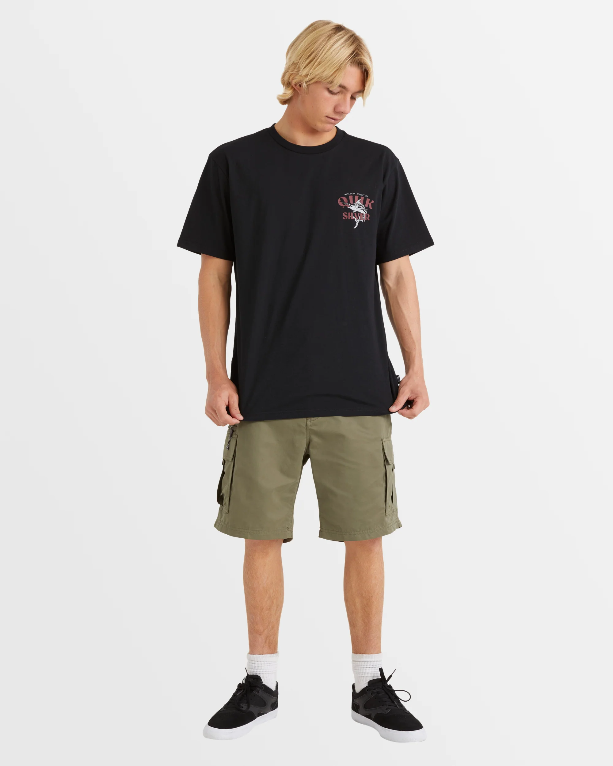 Mens Maldive Atoll Cargo Shorts - Image 7