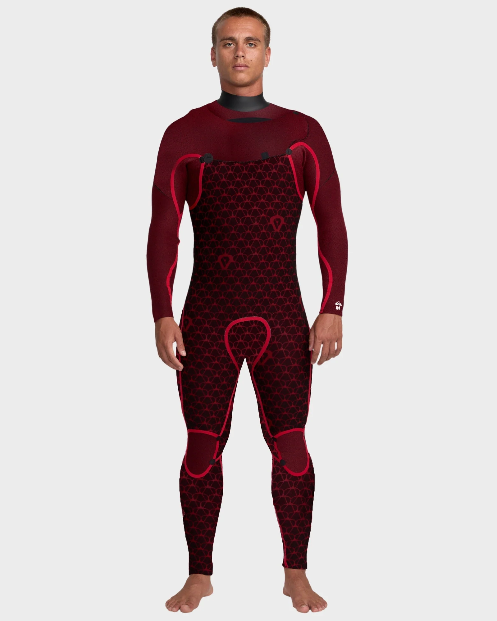 Mens 4/3mm Marathon Sessions Chest Zip Wetsuit - Image 6